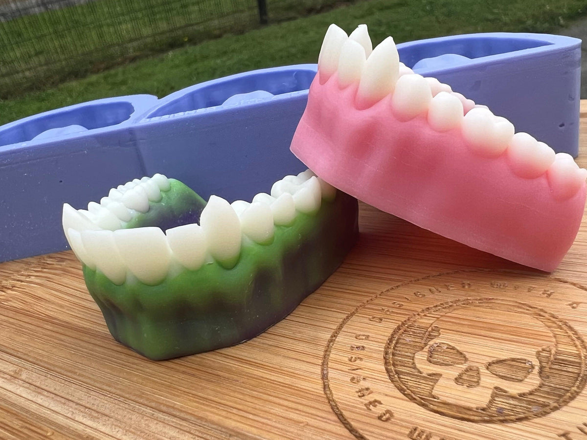 Vampire Teeth Wax Melt Silicone Mold – Designed with a Twist