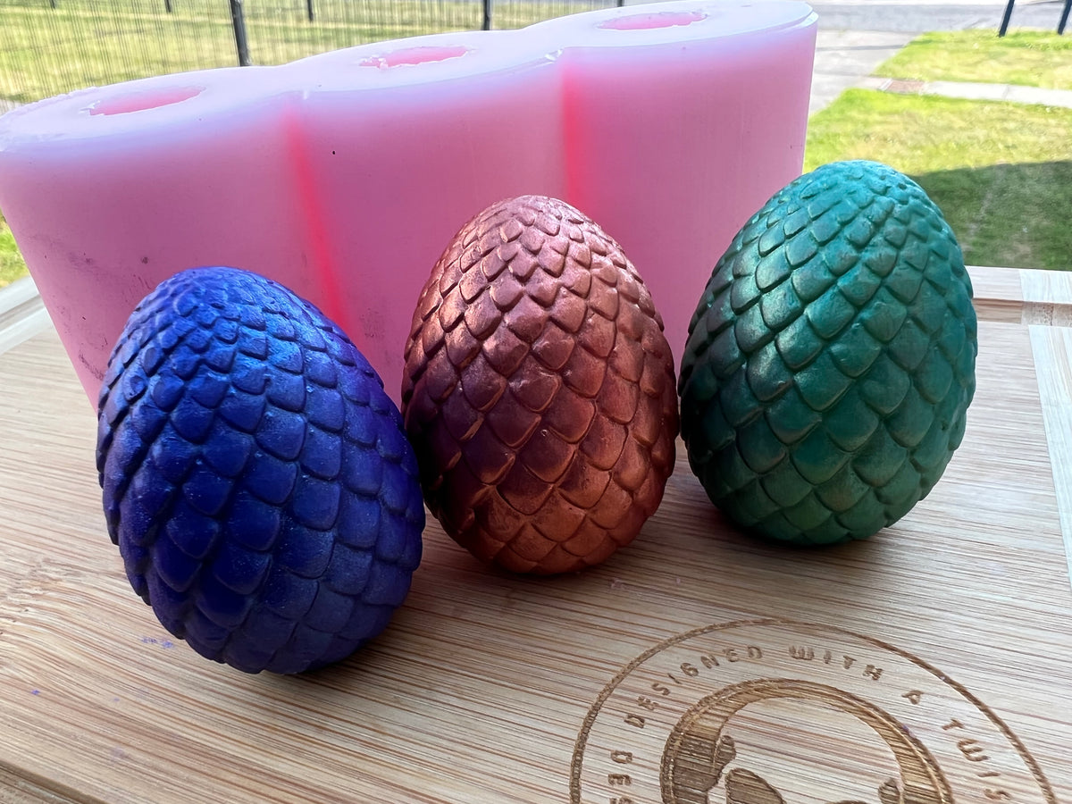 3D Dragon Egg Silicone Mold