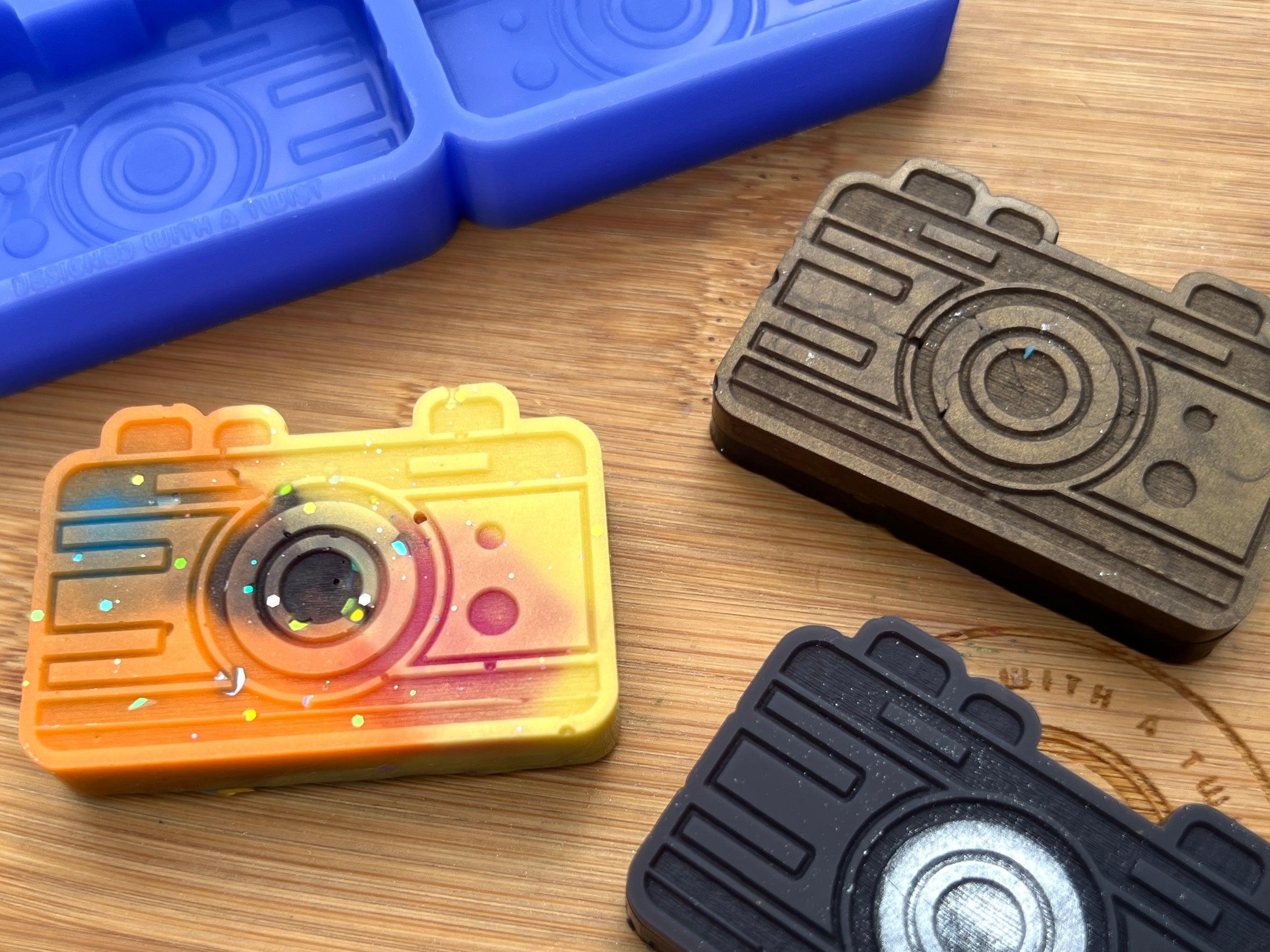 Camera Silicone Mold - Designed with a Twist - Top quality silicone molds made in the UK.