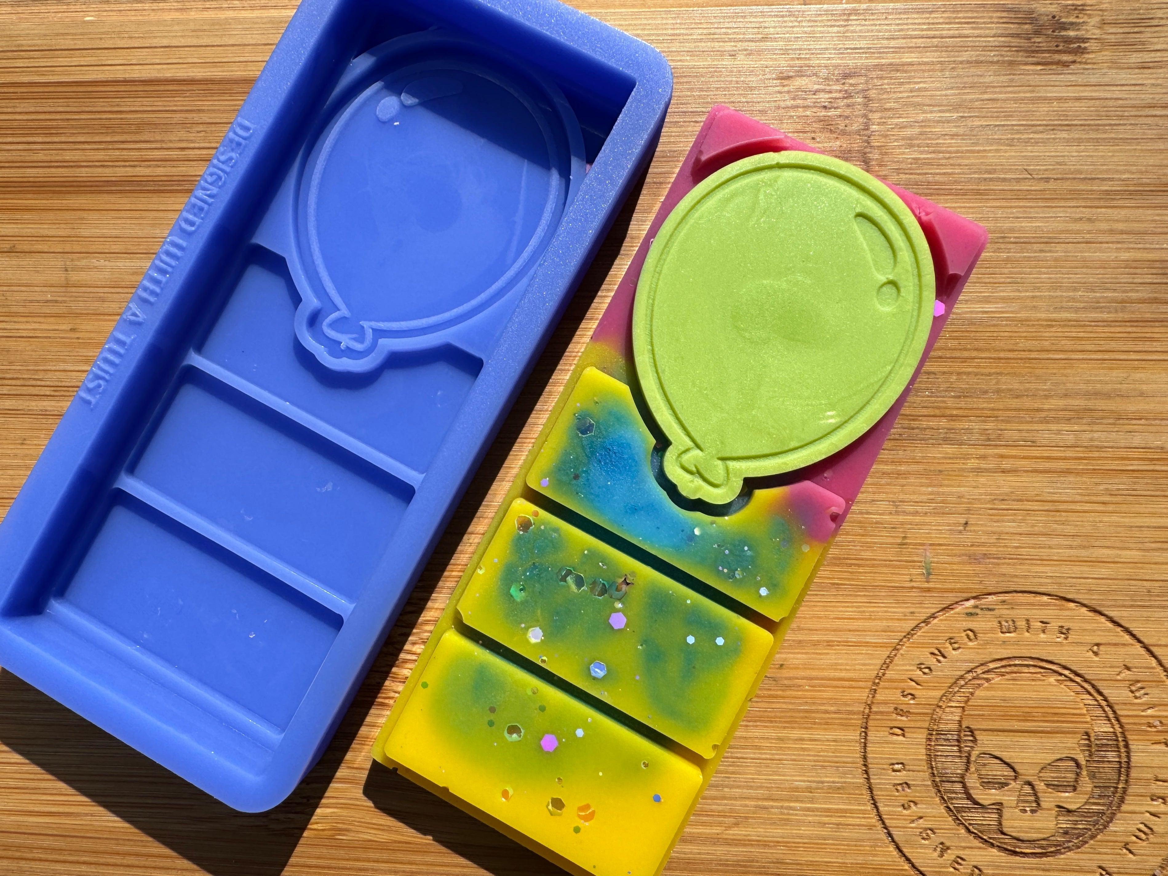 Balloon Snapbar Silicone Mold - Designed with a Twist - Top quality silicone molds made in the UK.