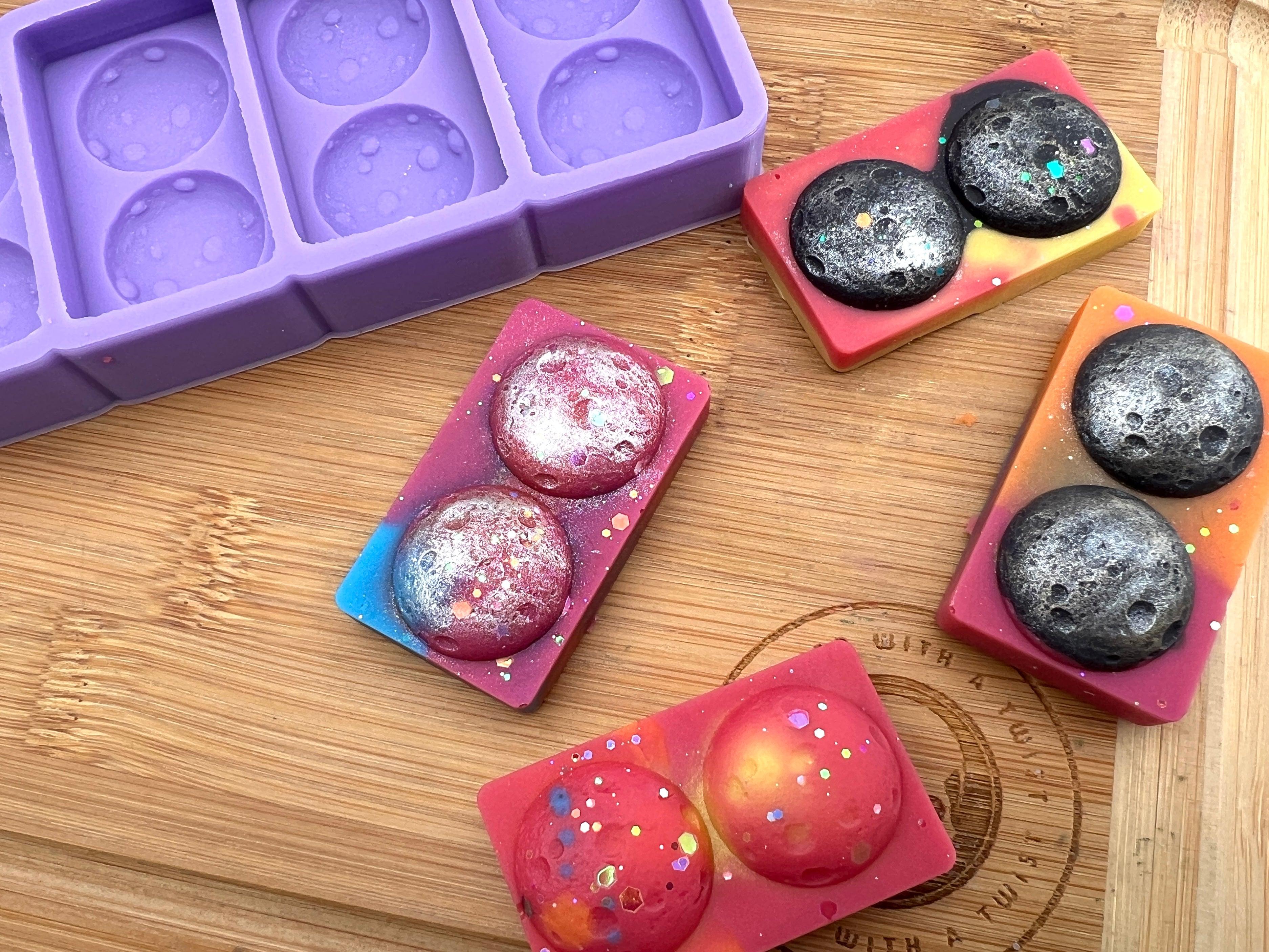 Moon Silicone Mold - HoBa Edition - Designed with a Twist - Top quality silicone molds made in the UK.