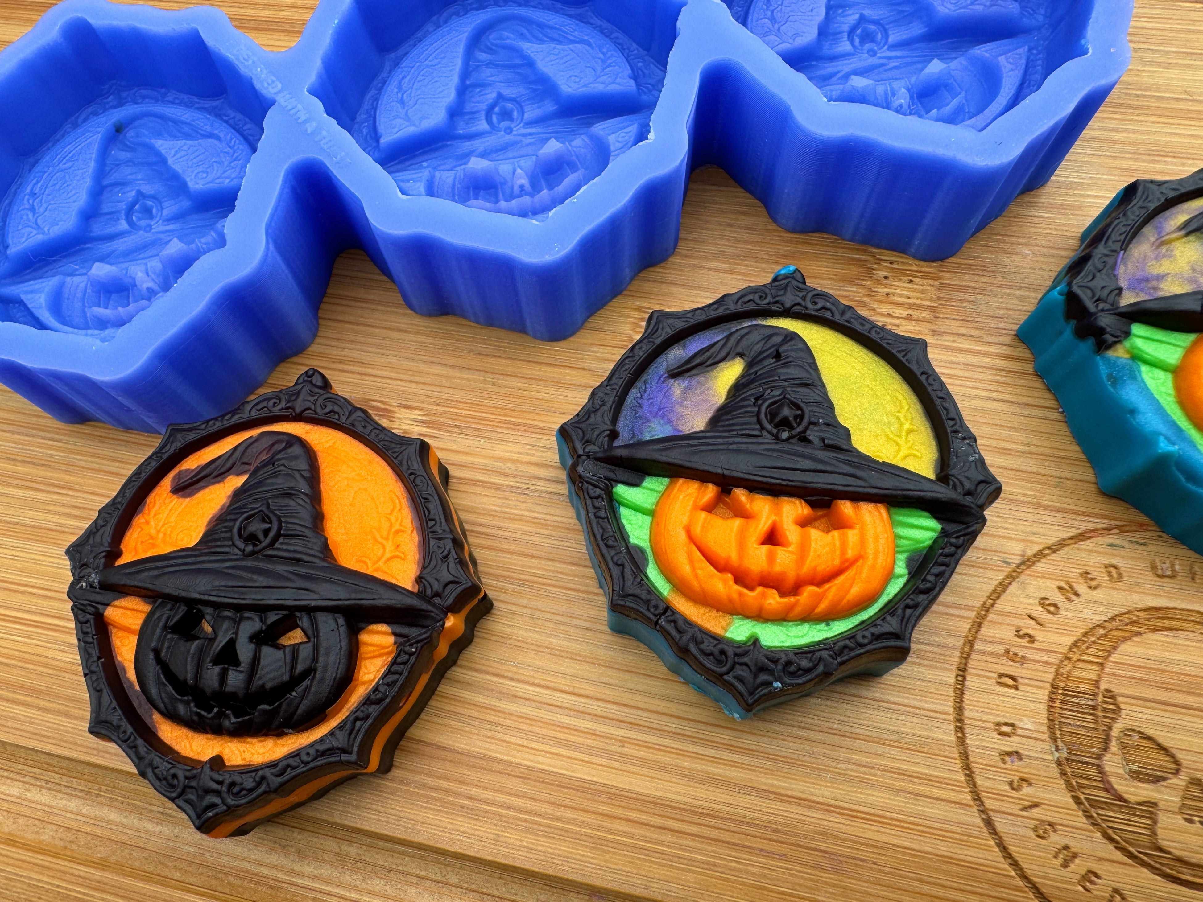 Witchy Pumpkin Silicone Mold