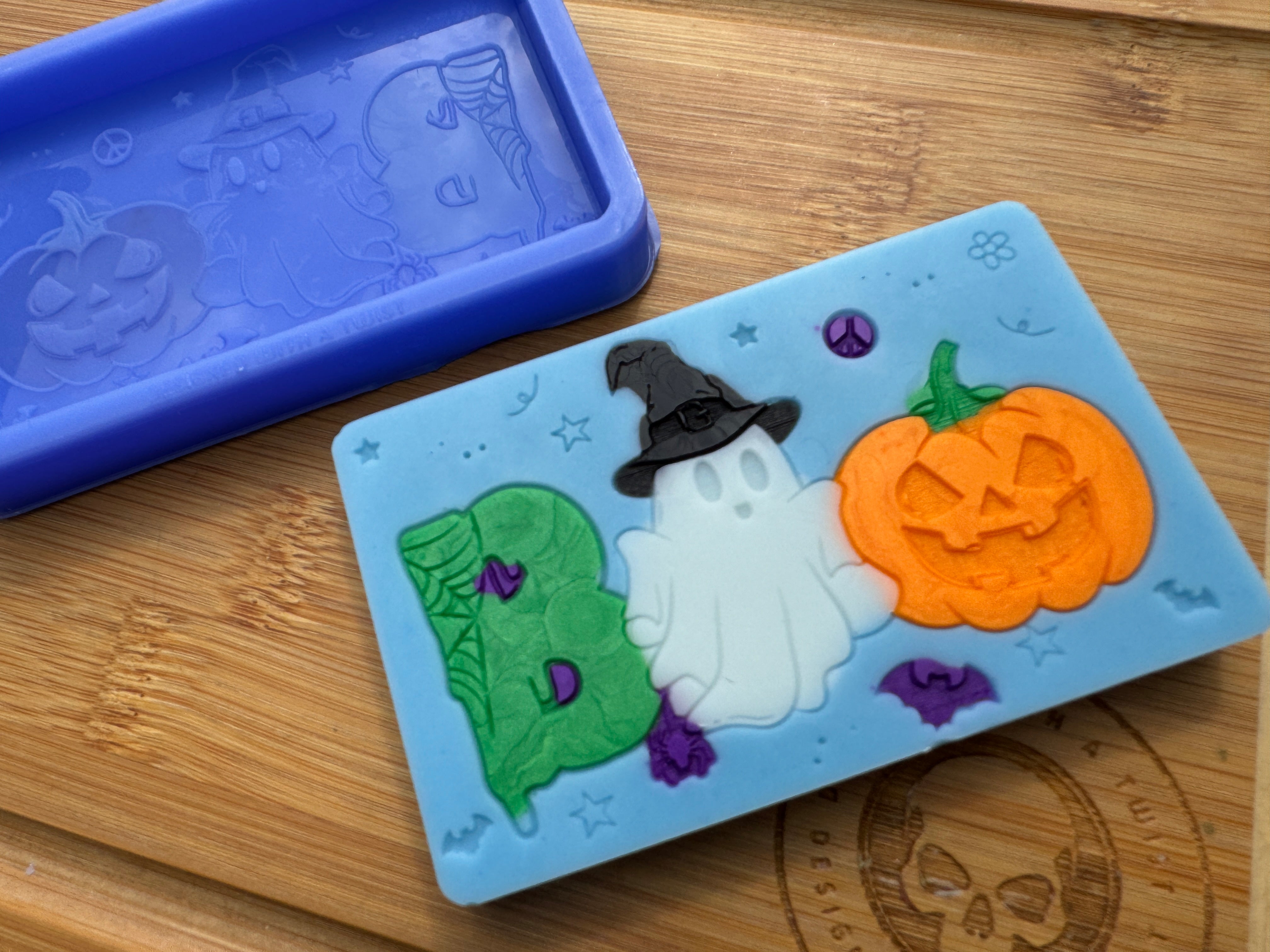 Spooky Boo Silicone Mold