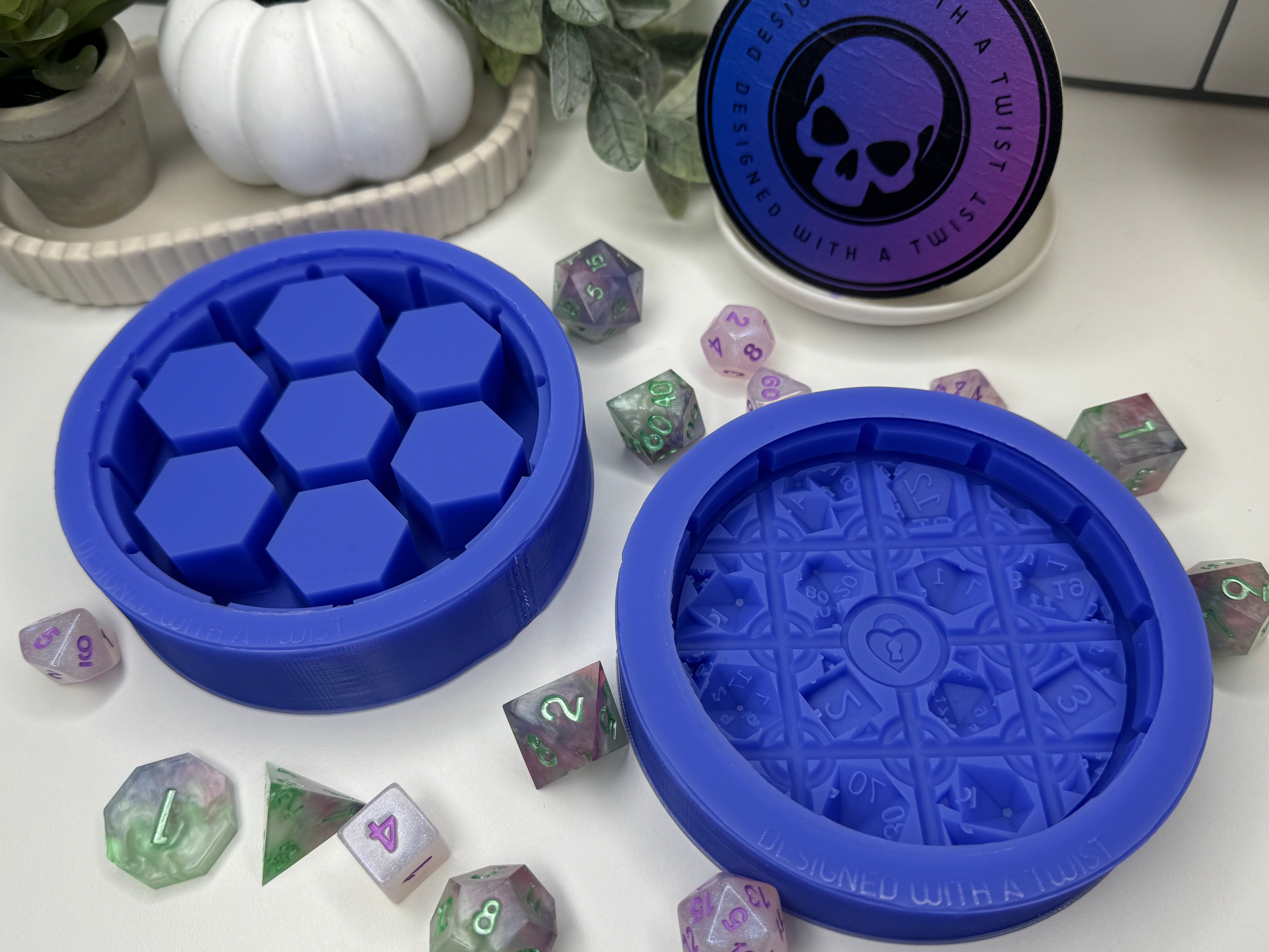 Dice Jail Dice Box Silicone Mold