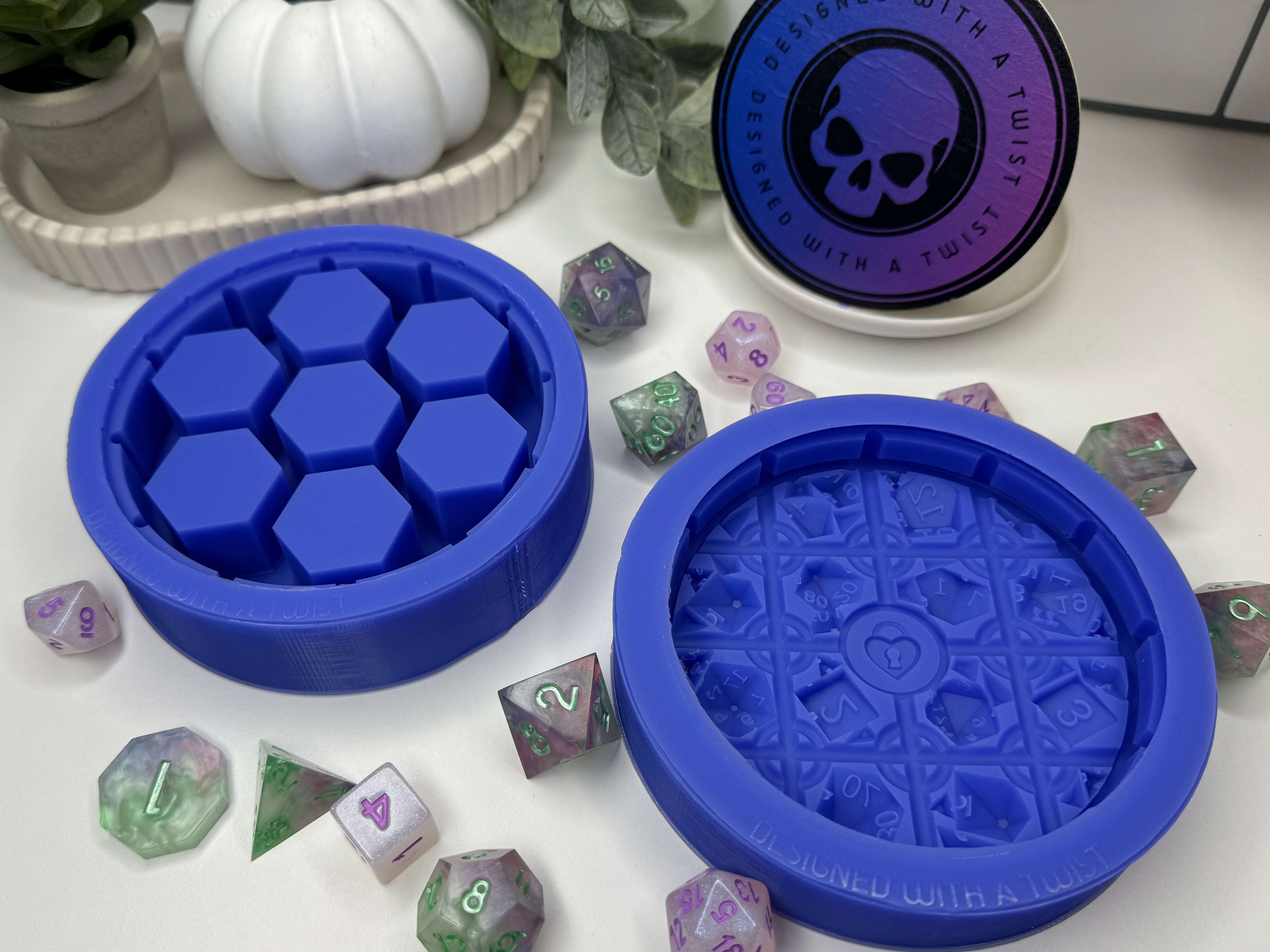 Dice Jail Dice Box Silicone Mold