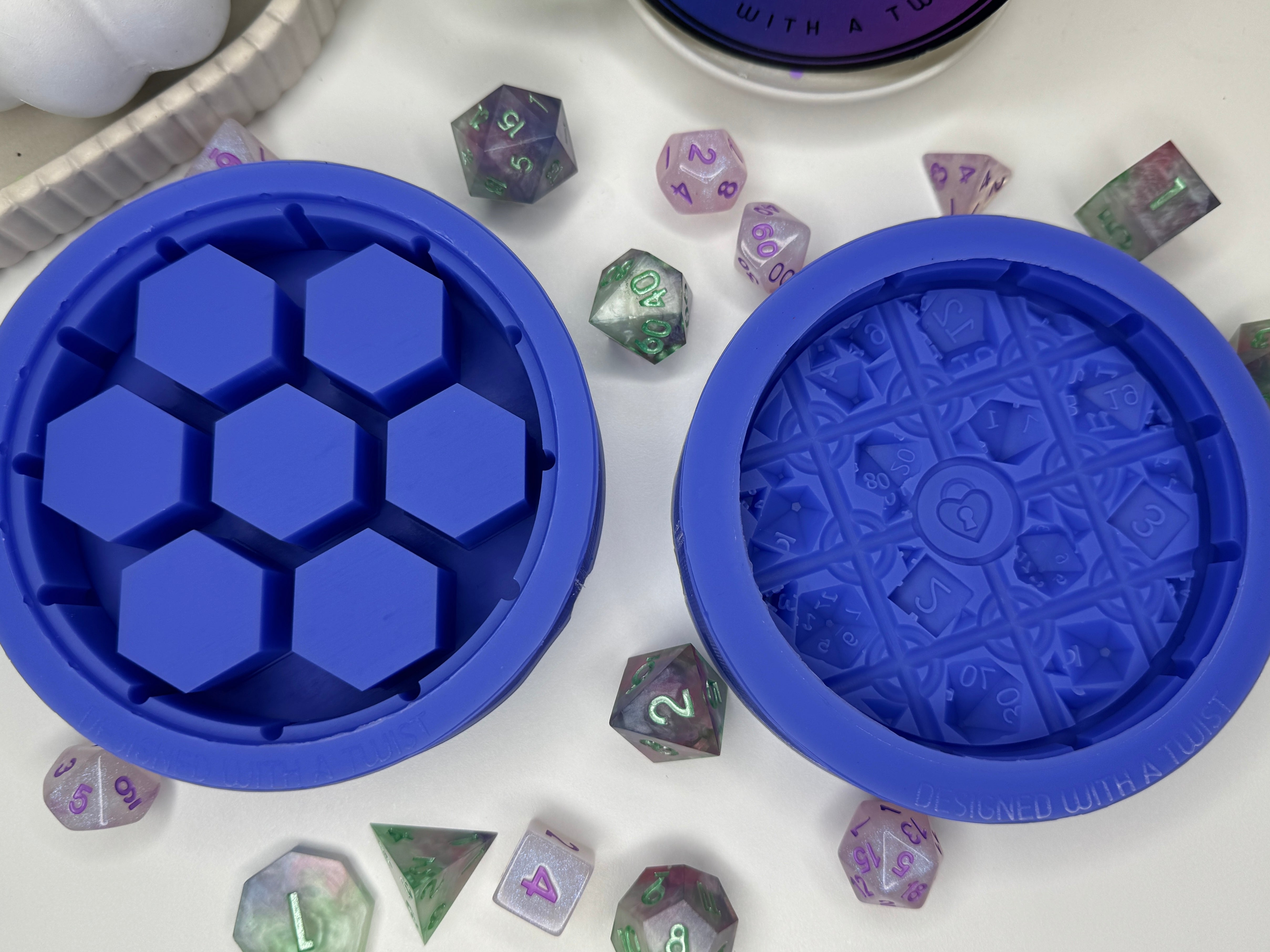 Dice Jail Dice Box Silicone Mold