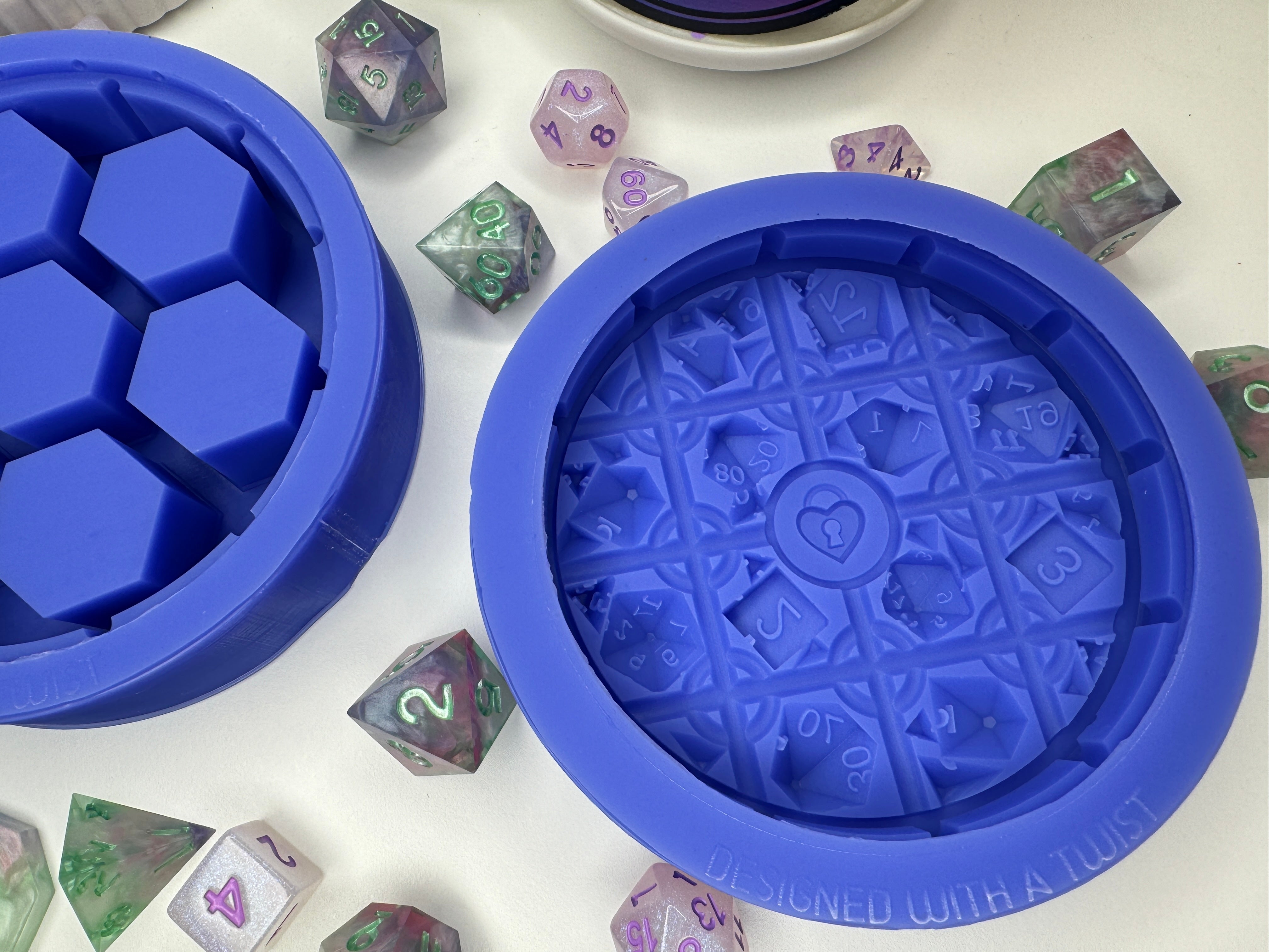 Dice Jail Dice Box Silicone Mold