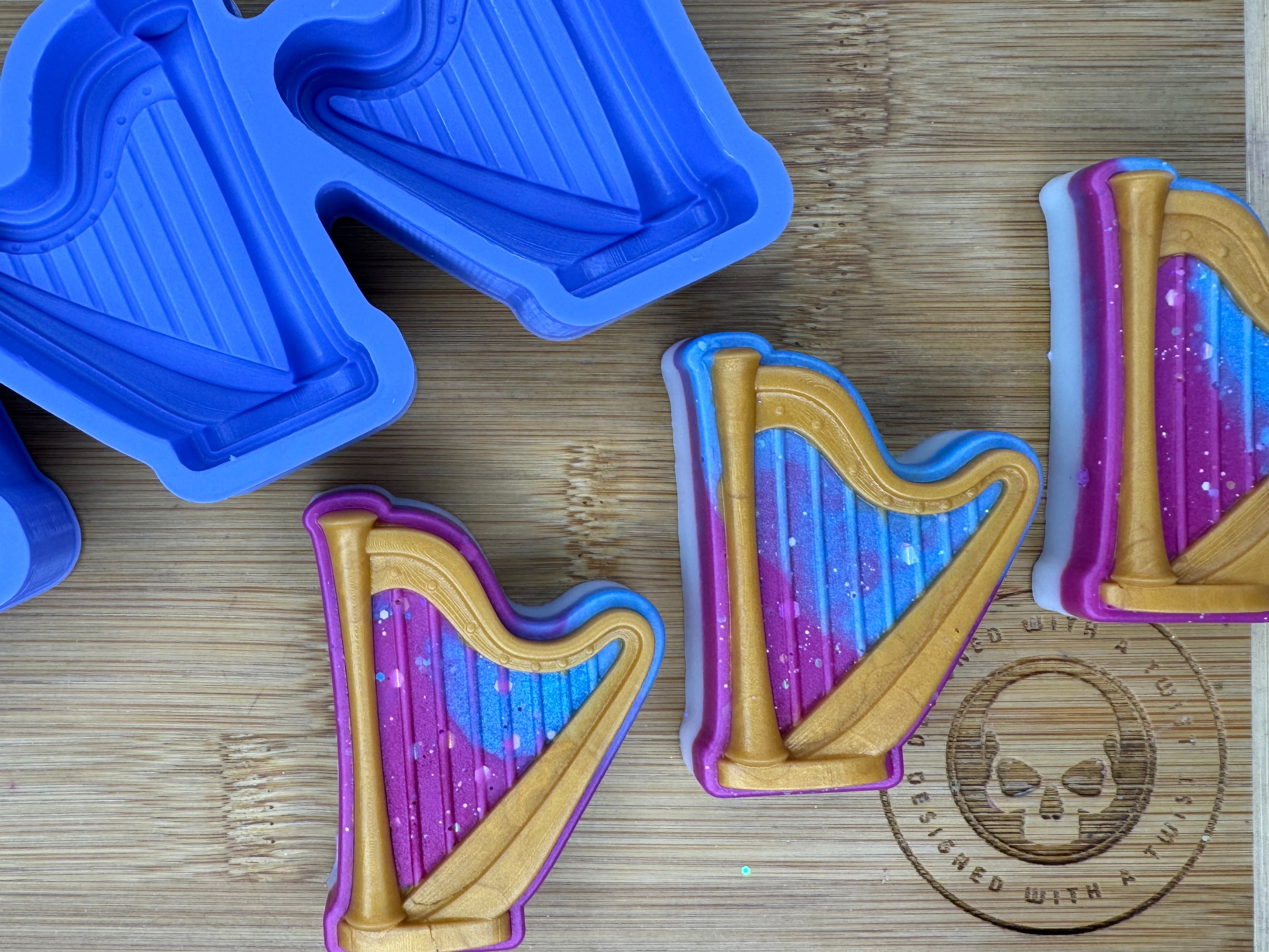 Magic Harp Silicone Mold Trio