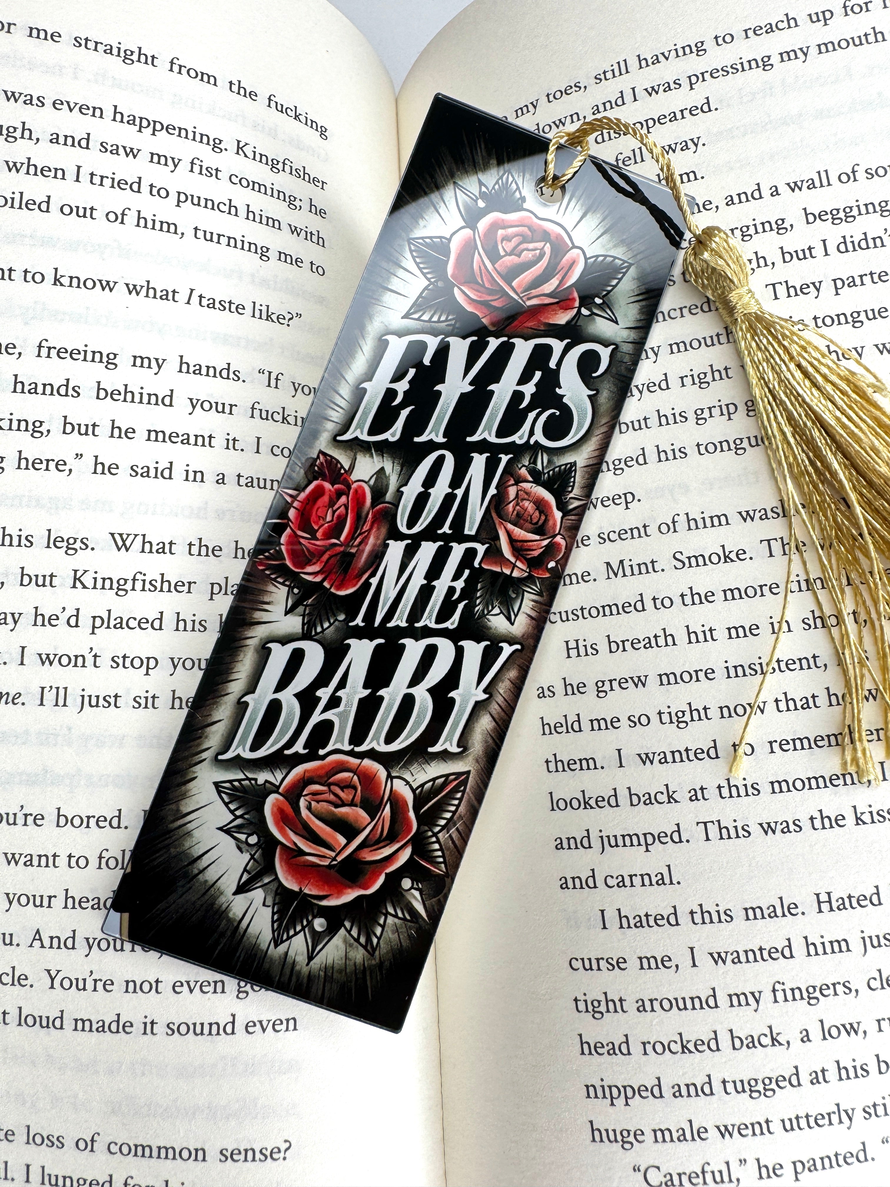 Eyes On Me Baby Bookmark