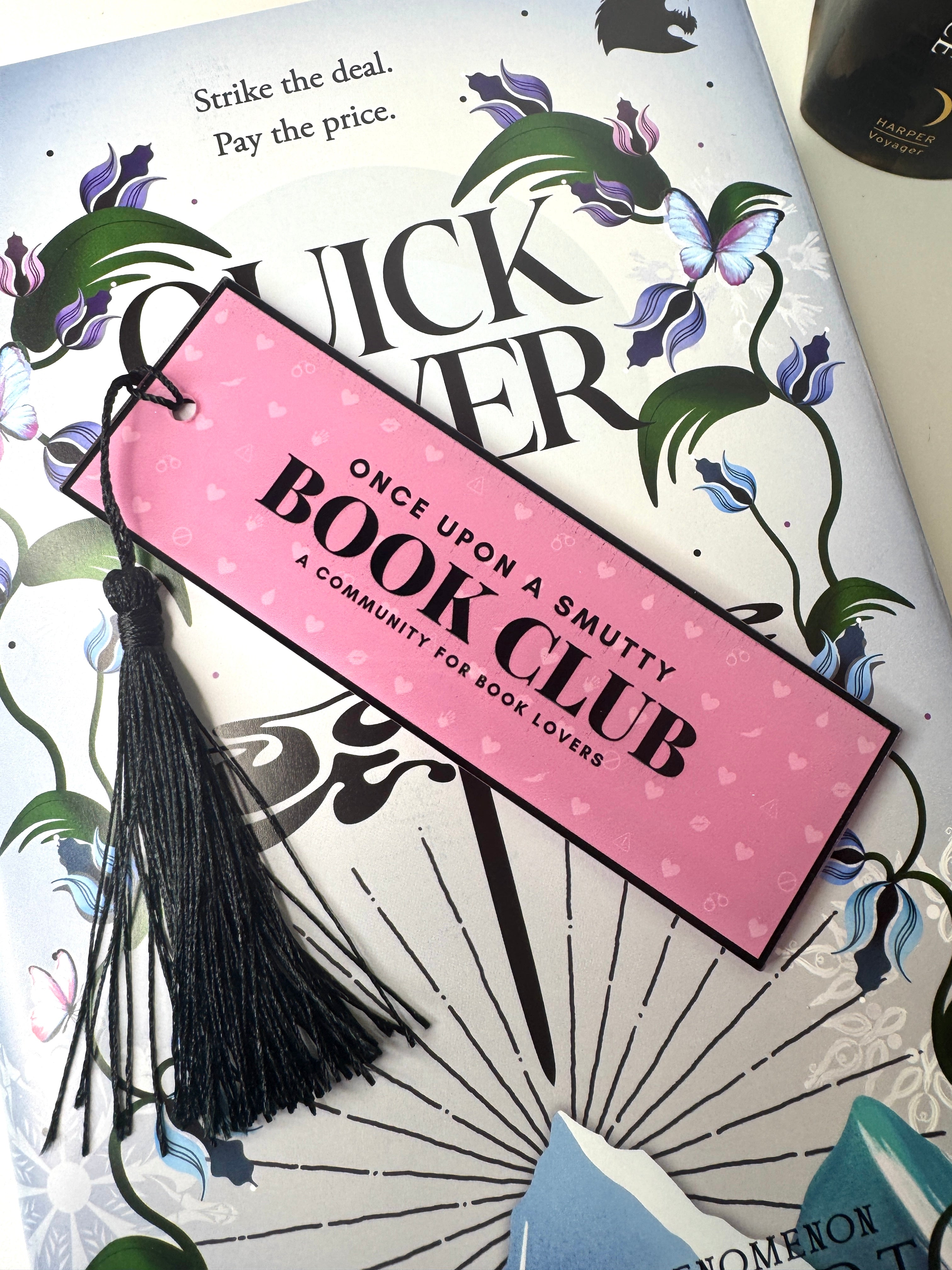 Once Upon a Smutty Book Club Bookmark