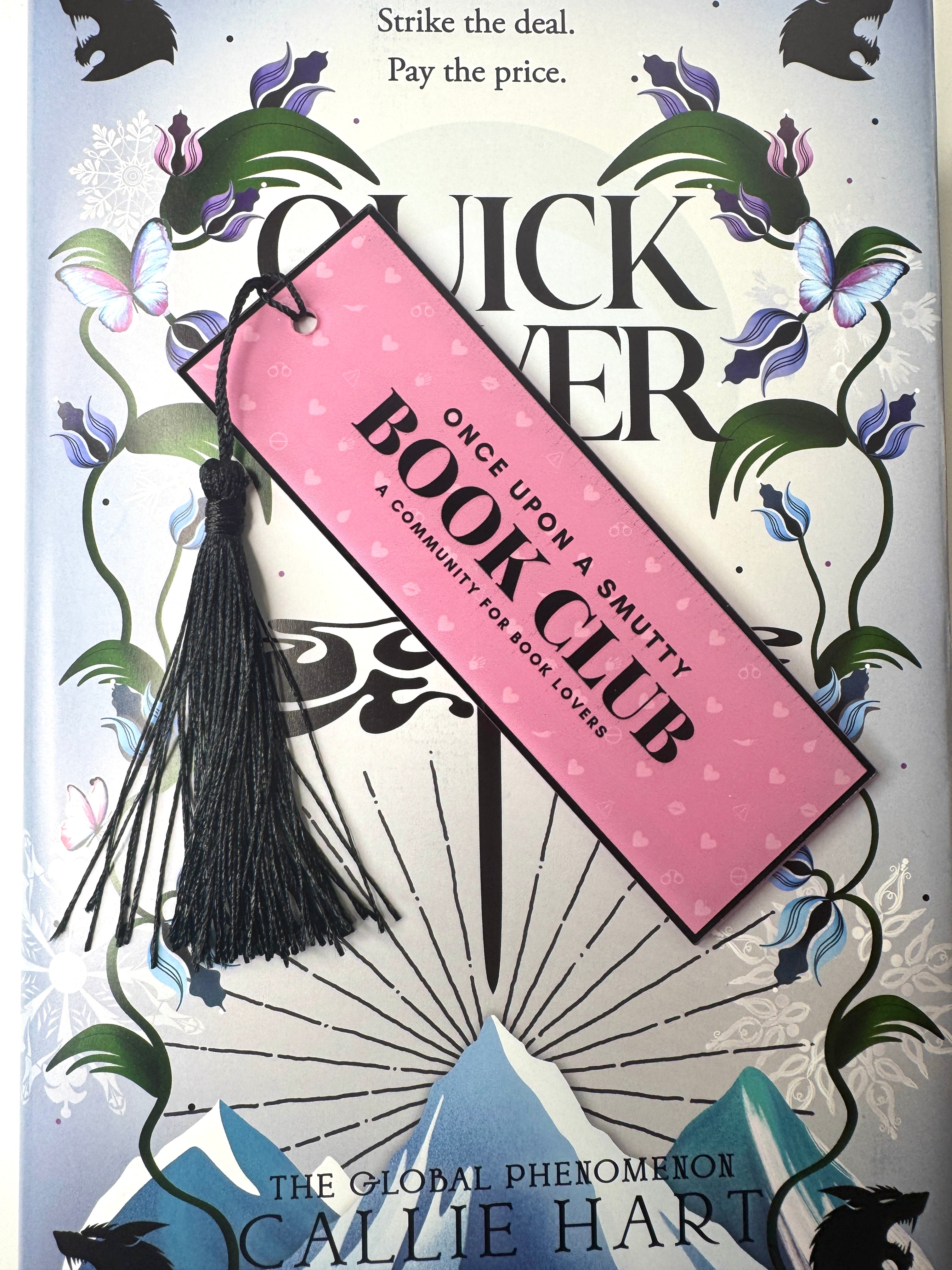 Once Upon a Smutty Book Club Bookmark