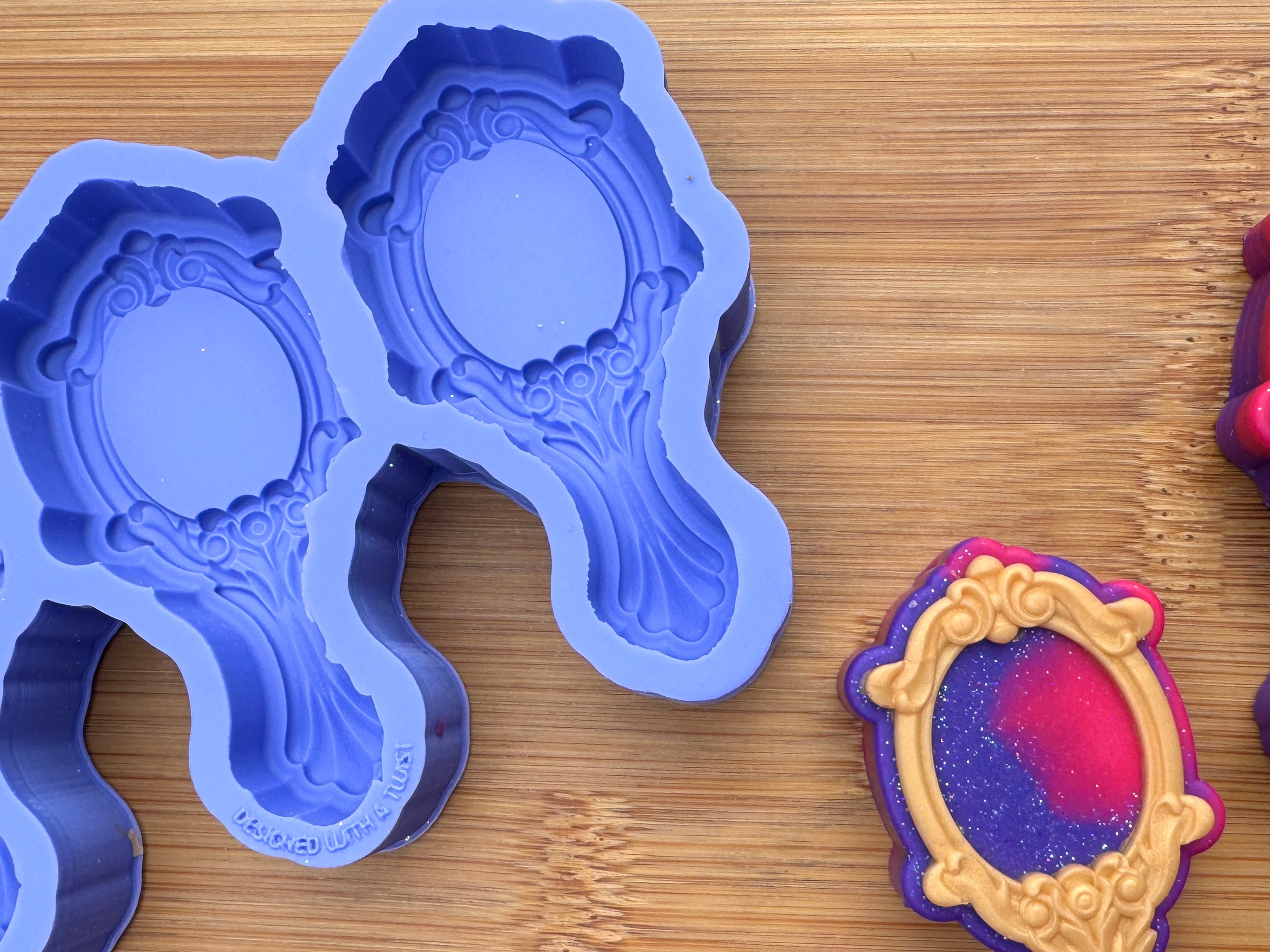 Enchanted Mirror Silicone Mold Trio