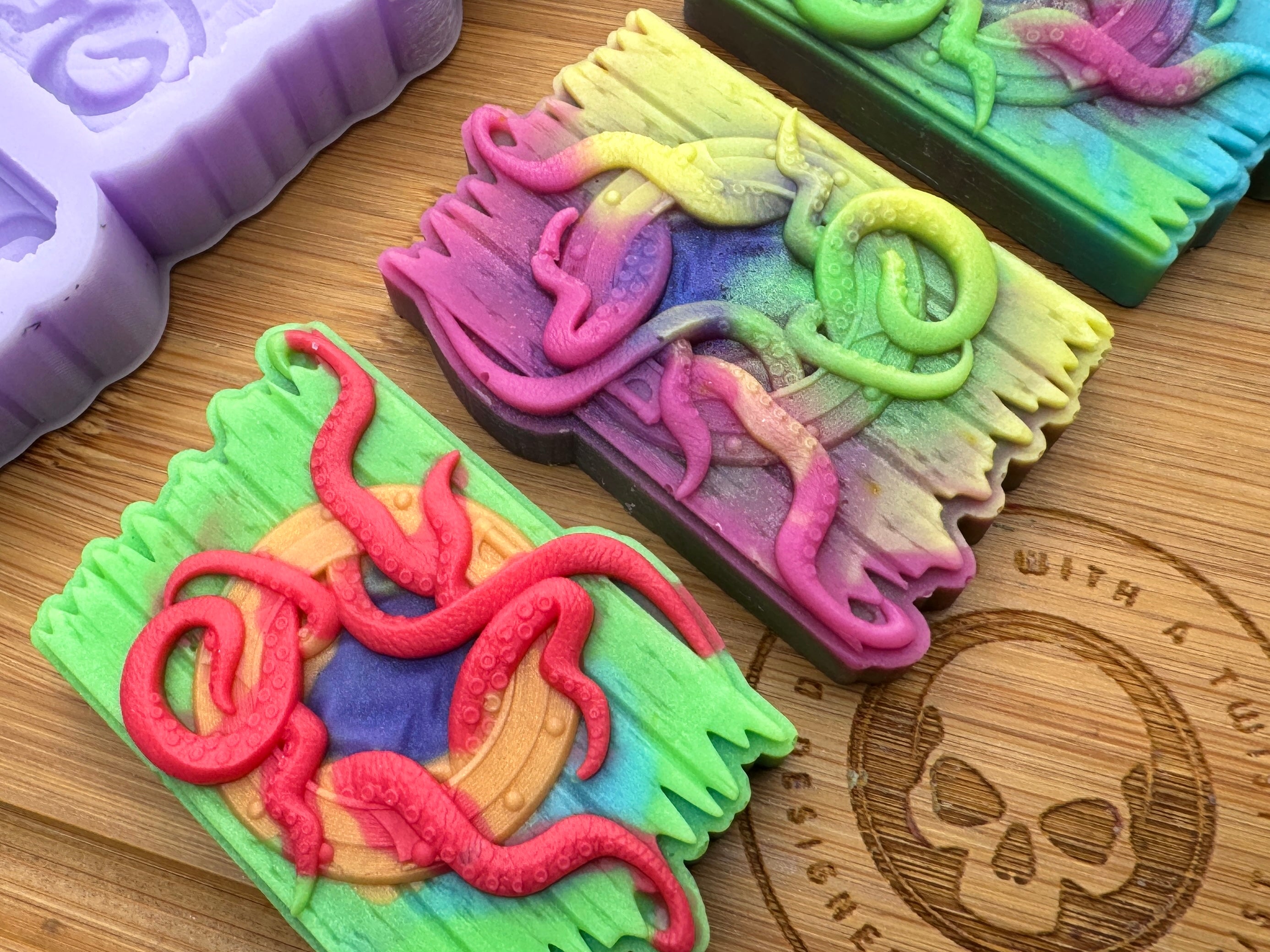 3D Kraken Silicone Mold