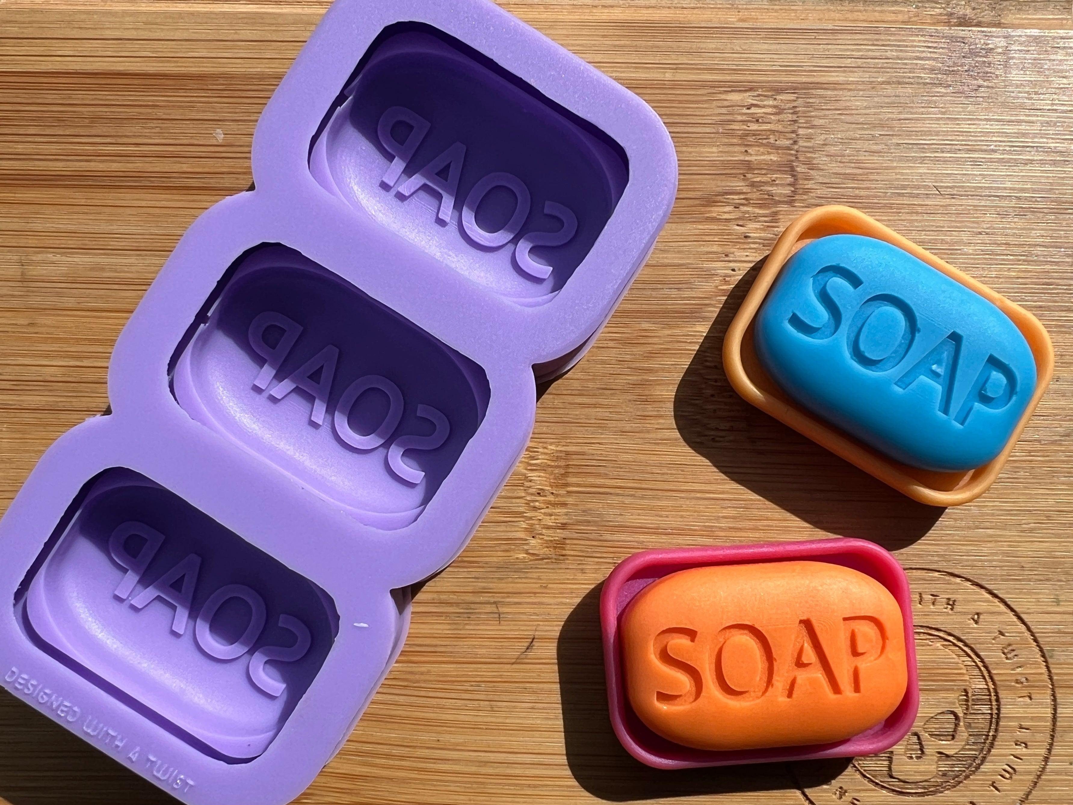 Soap Tray Silicone Mold - Designed with a Twist - Top quality silicone molds made in the UK.