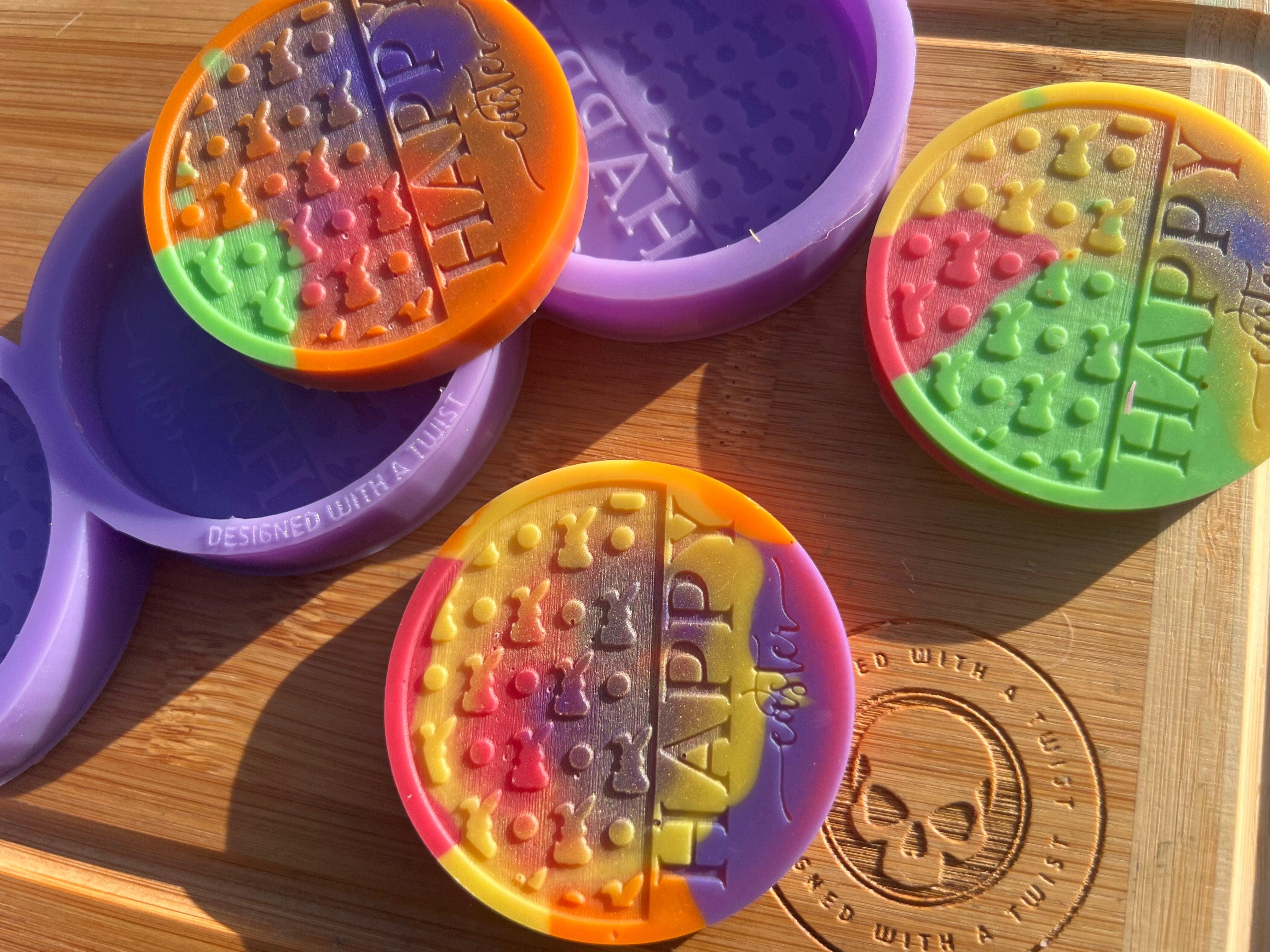 Easter Wax Melt Silicone Mold - Designed with a Twist - Top quality silicone molds made in the UK.