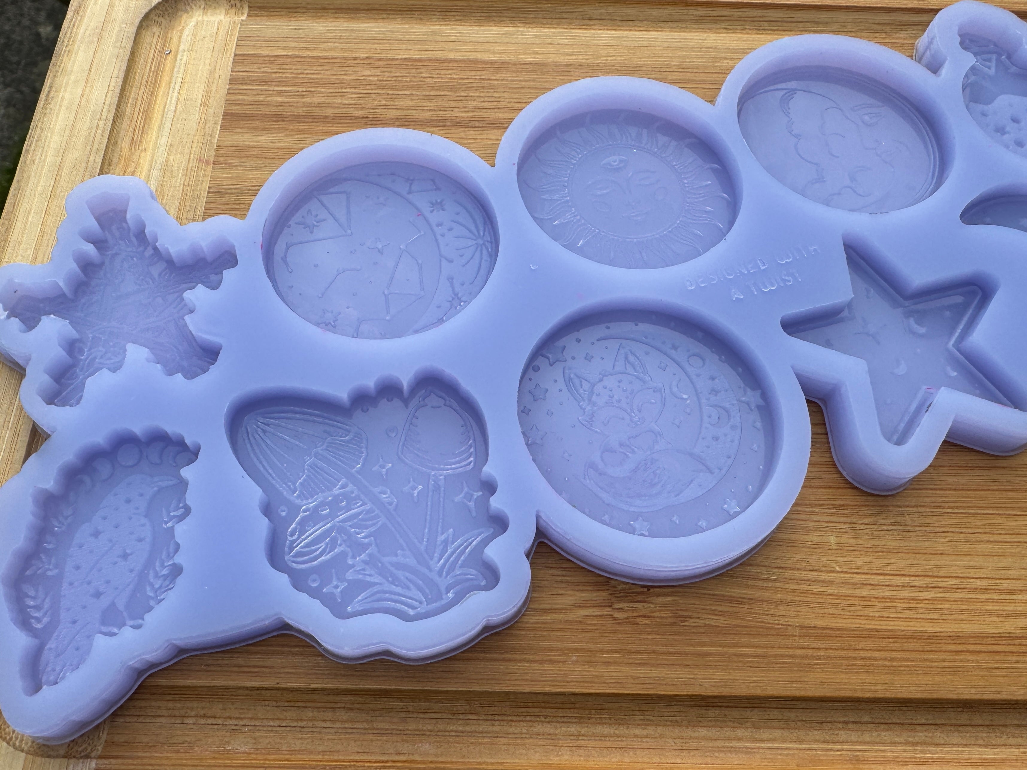 Celestial Topper Palette Silicone Mold