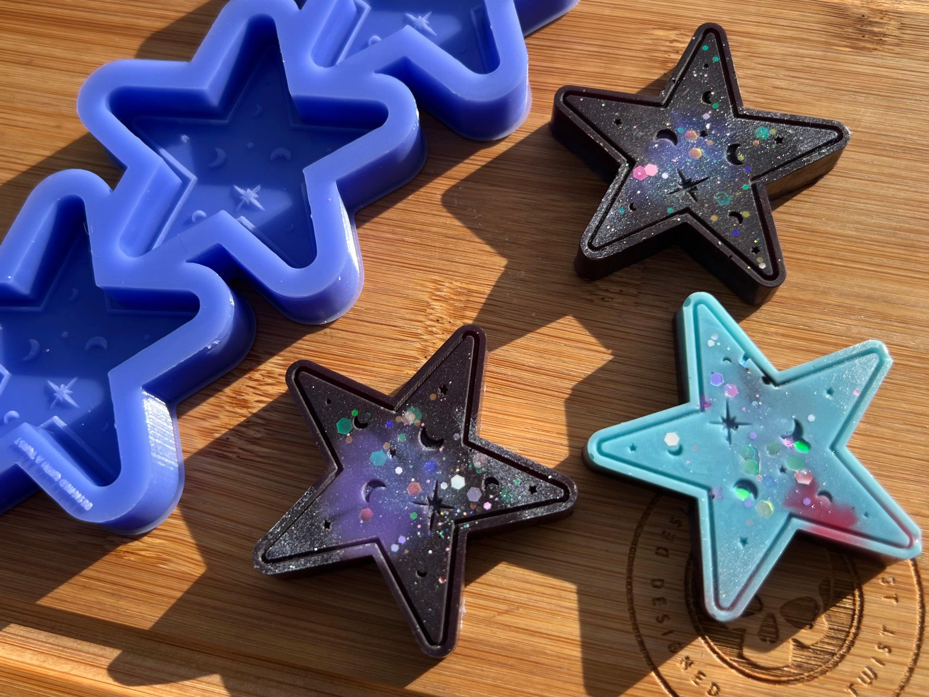 Celestial Star Silicone Mold - Designed with a Twist - Top quality silicone molds made in the UK.