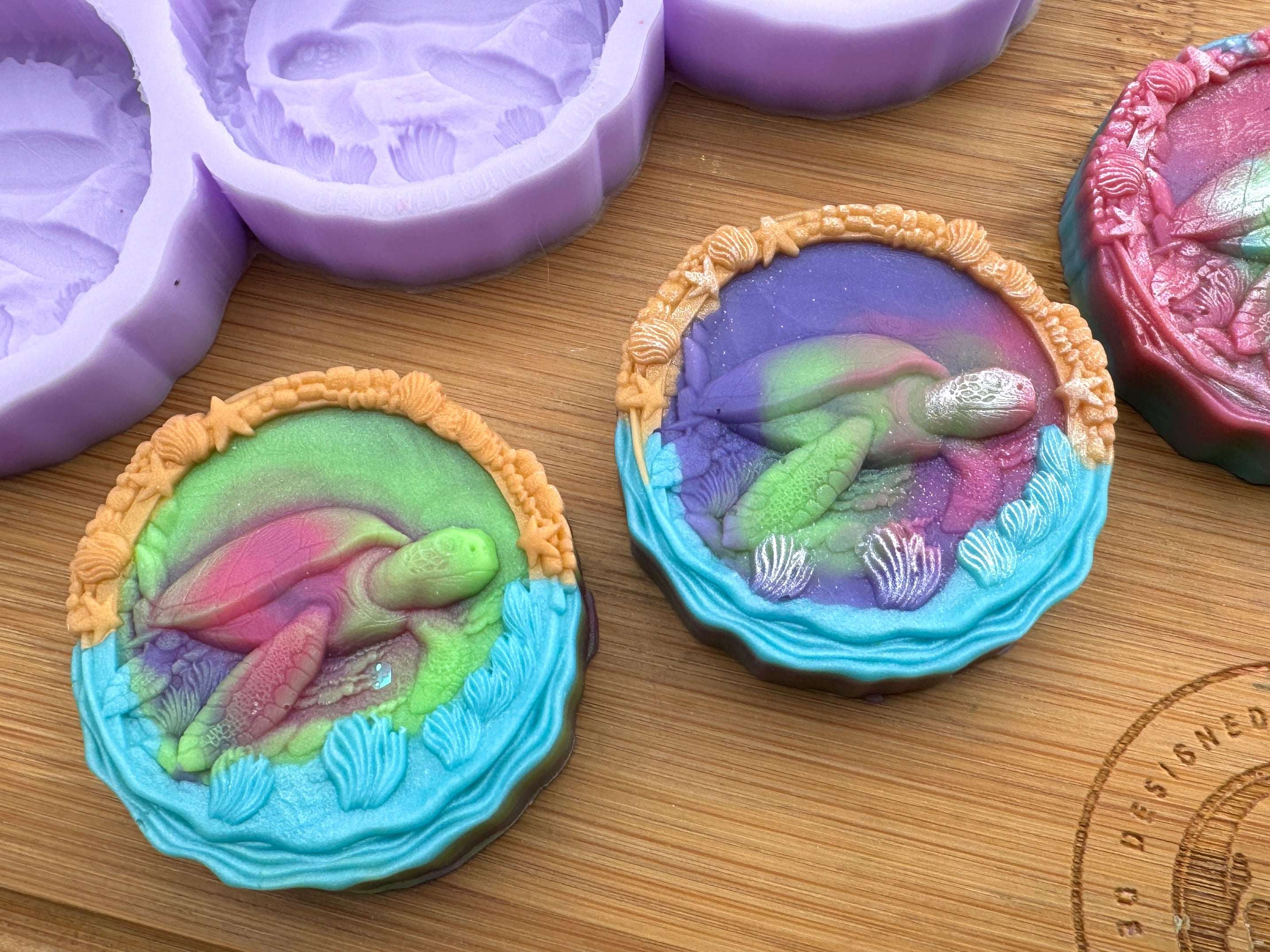 3D Turtle Silicone Mold