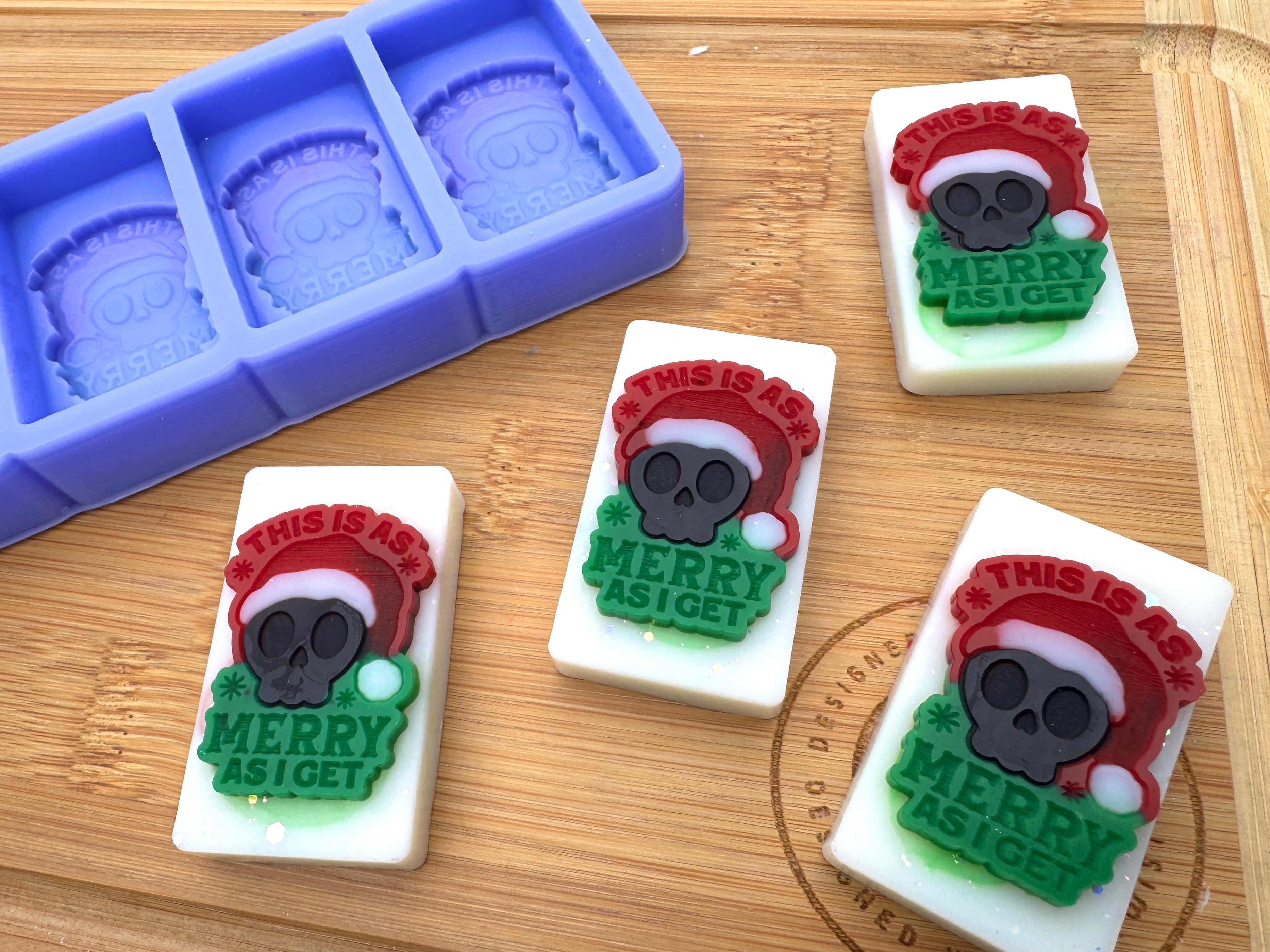 Merry As I Get Silicone Mold - HoBa Edition