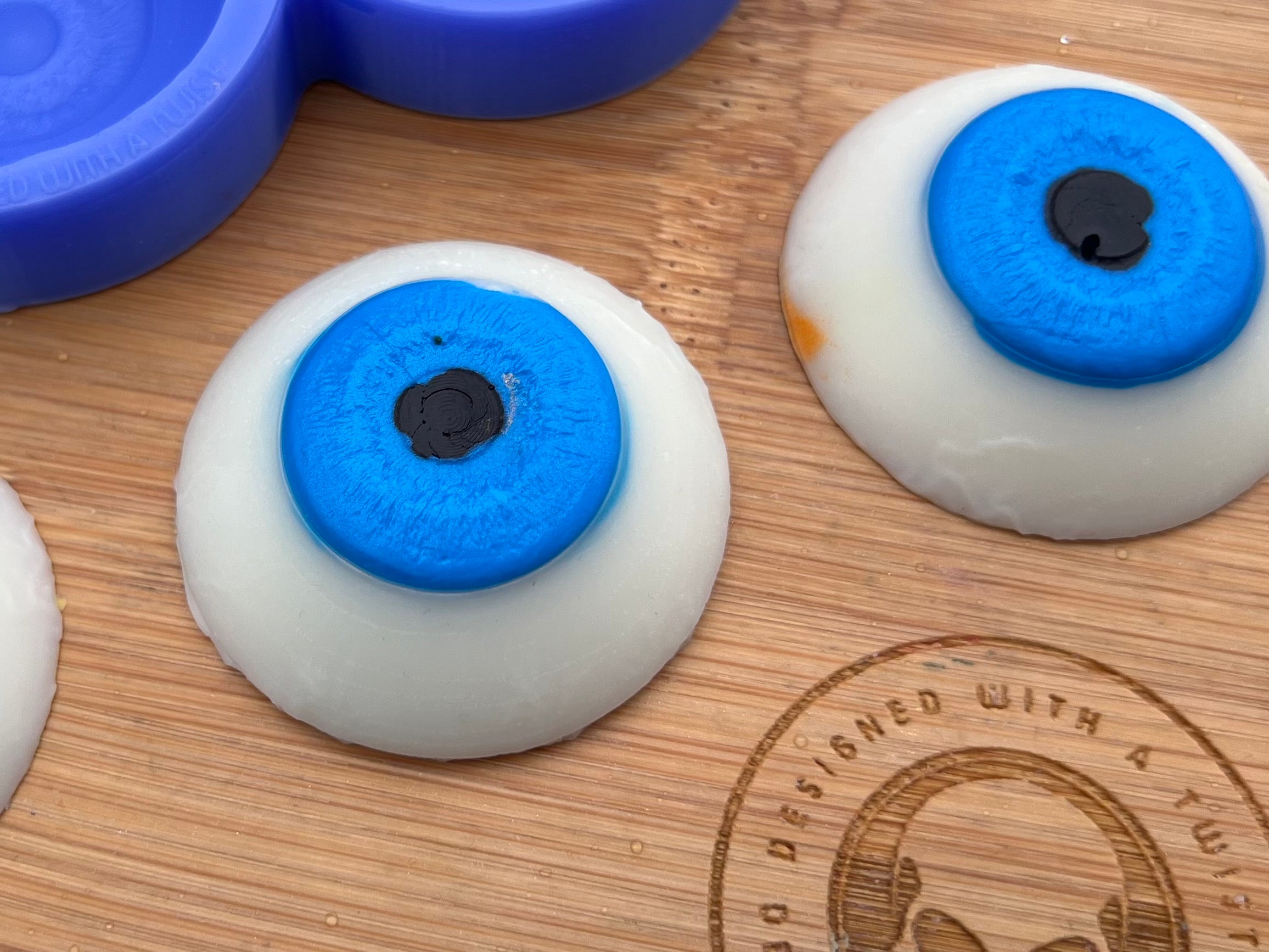 Eyeball Trio Silicone Mold