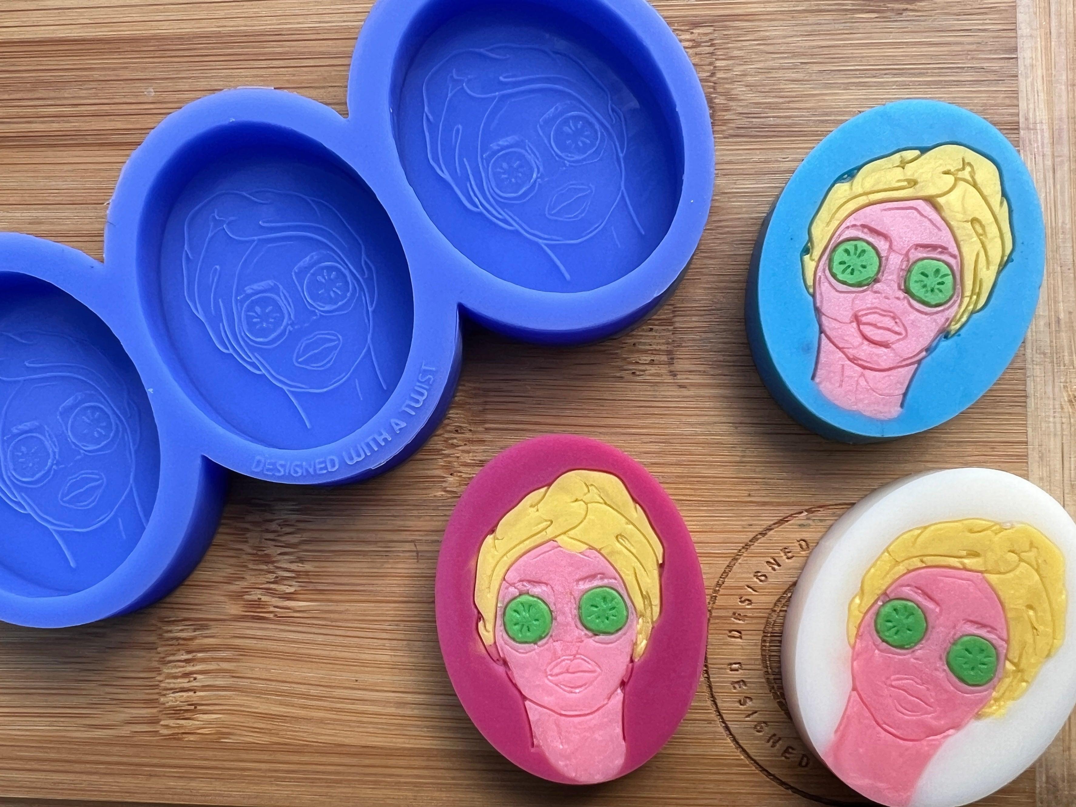 Face Mask Silicone Mold - Designed with a Twist - Top quality silicone molds made in the UK.