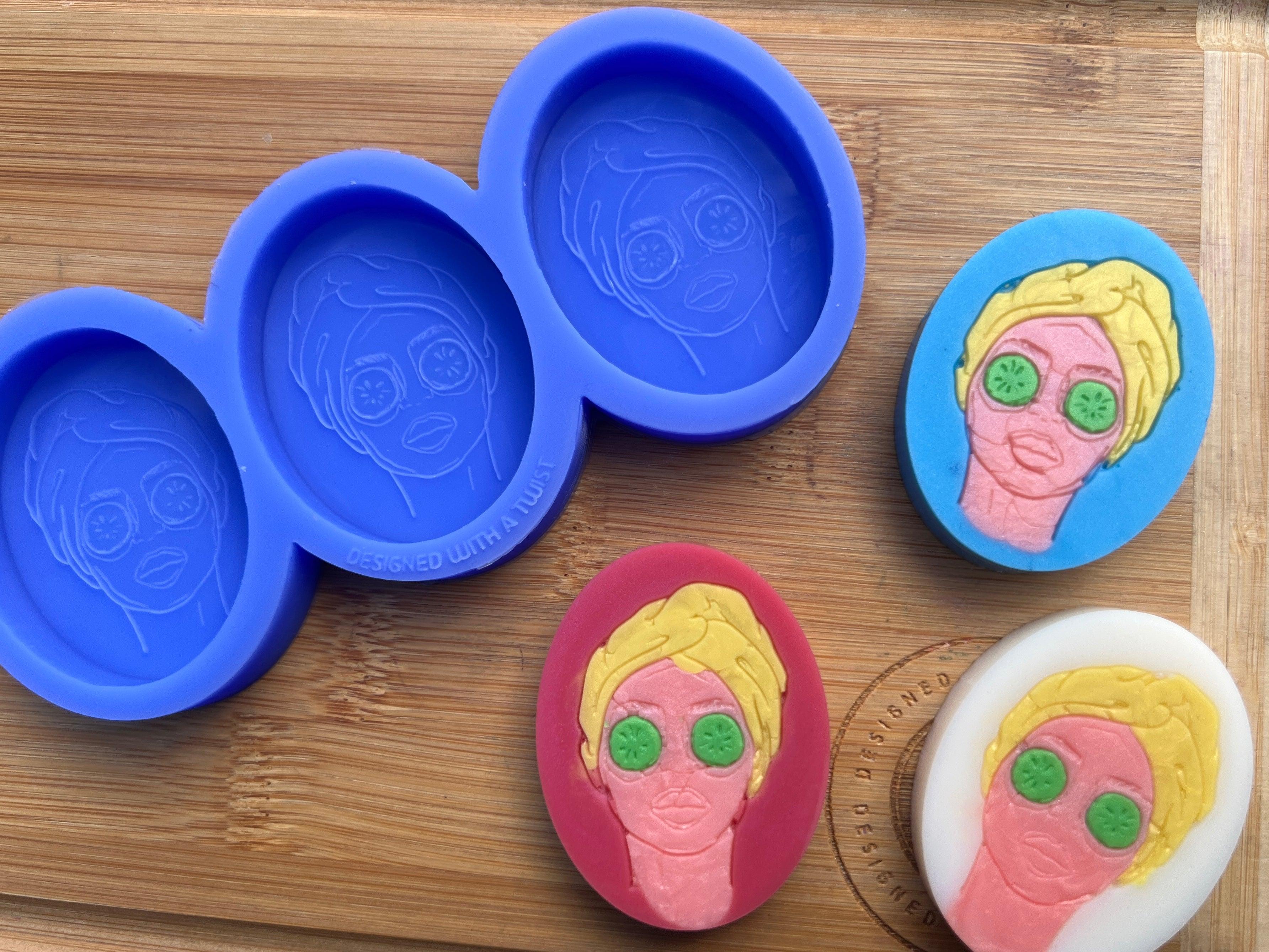 Face Mask Silicone Mold - Designed with a Twist - Top quality silicone molds made in the UK.