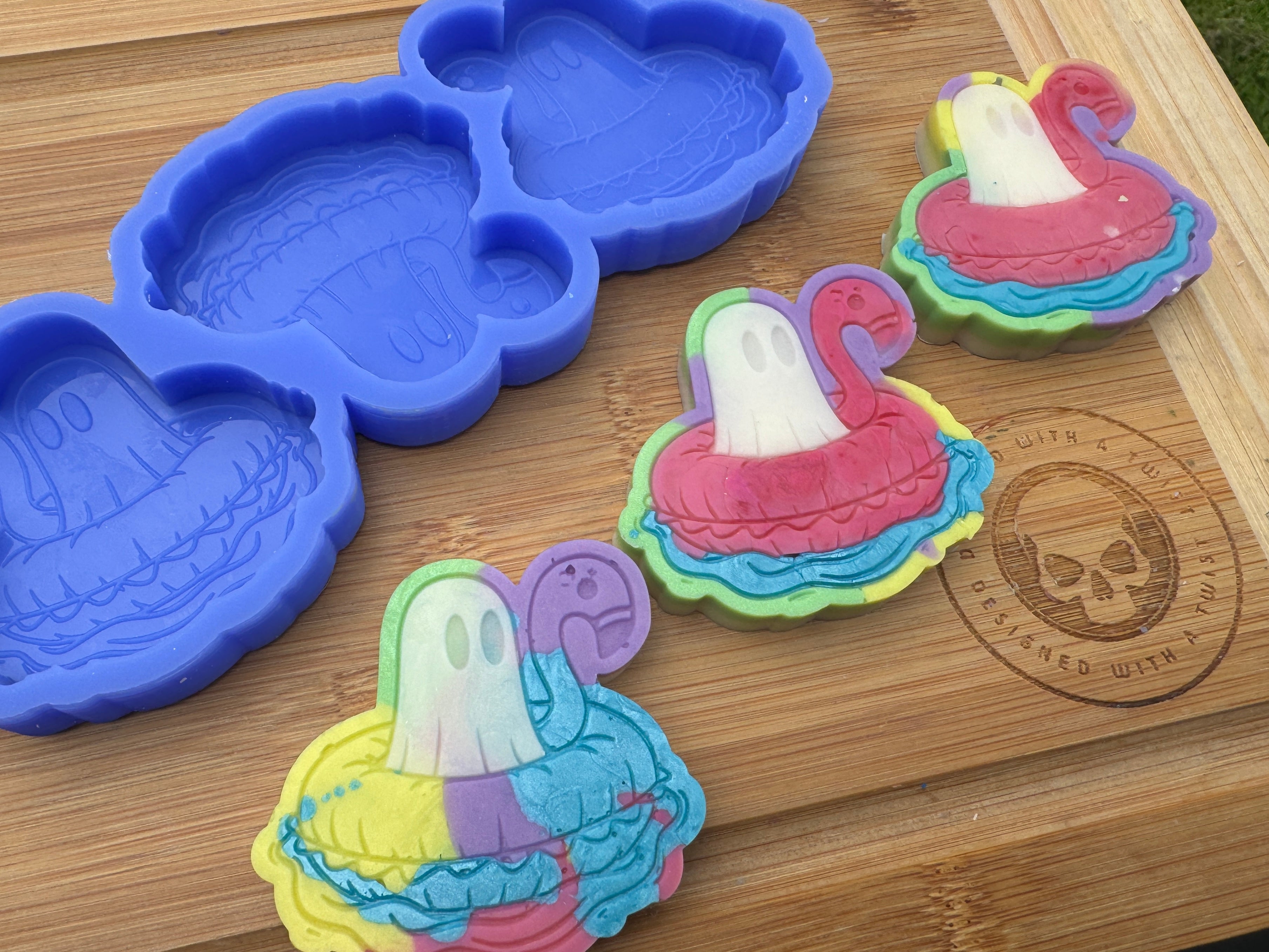 Floatie Ghostie Silicone Mold