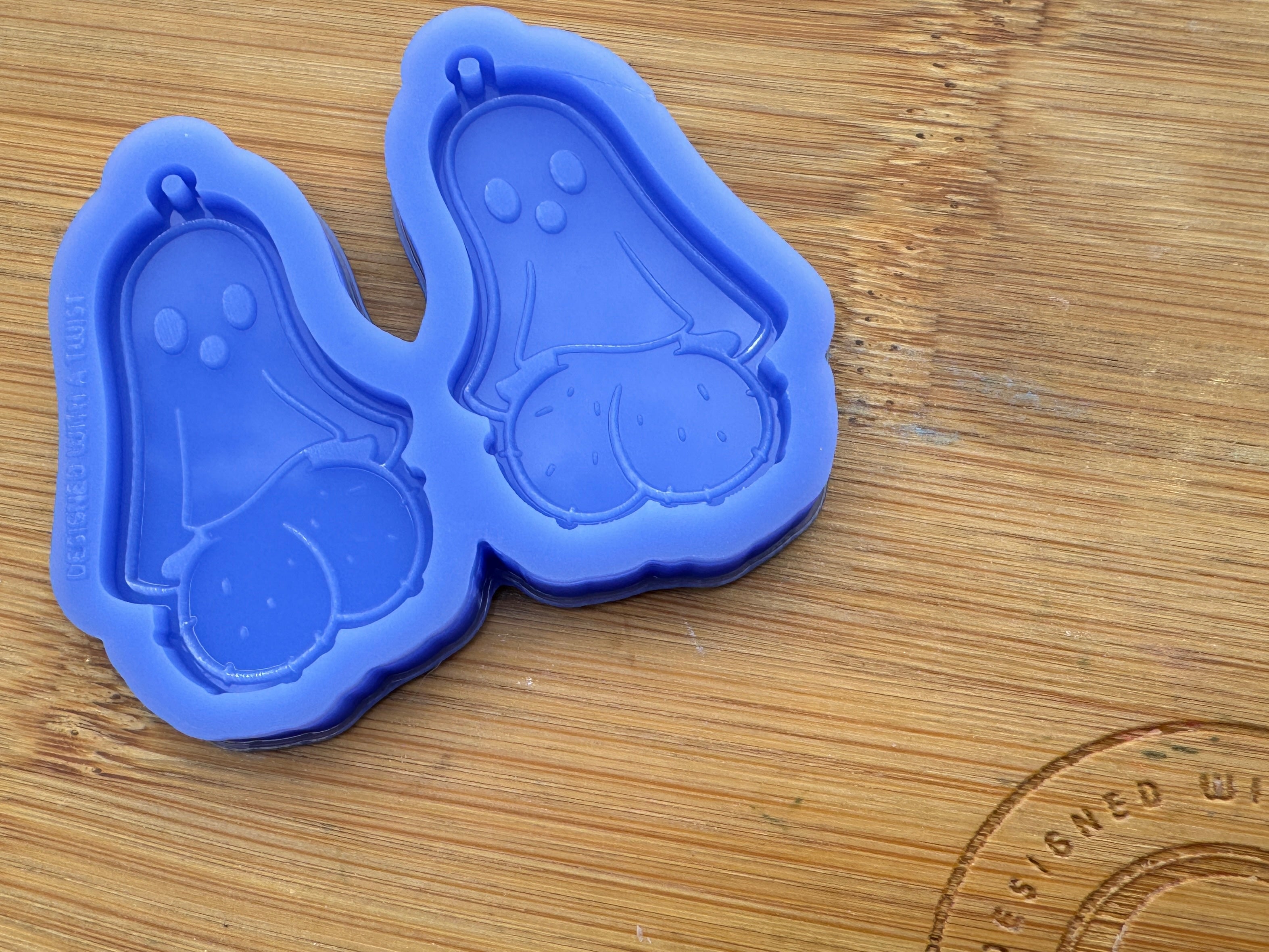 Ghost Penis Earring Silicone Mold