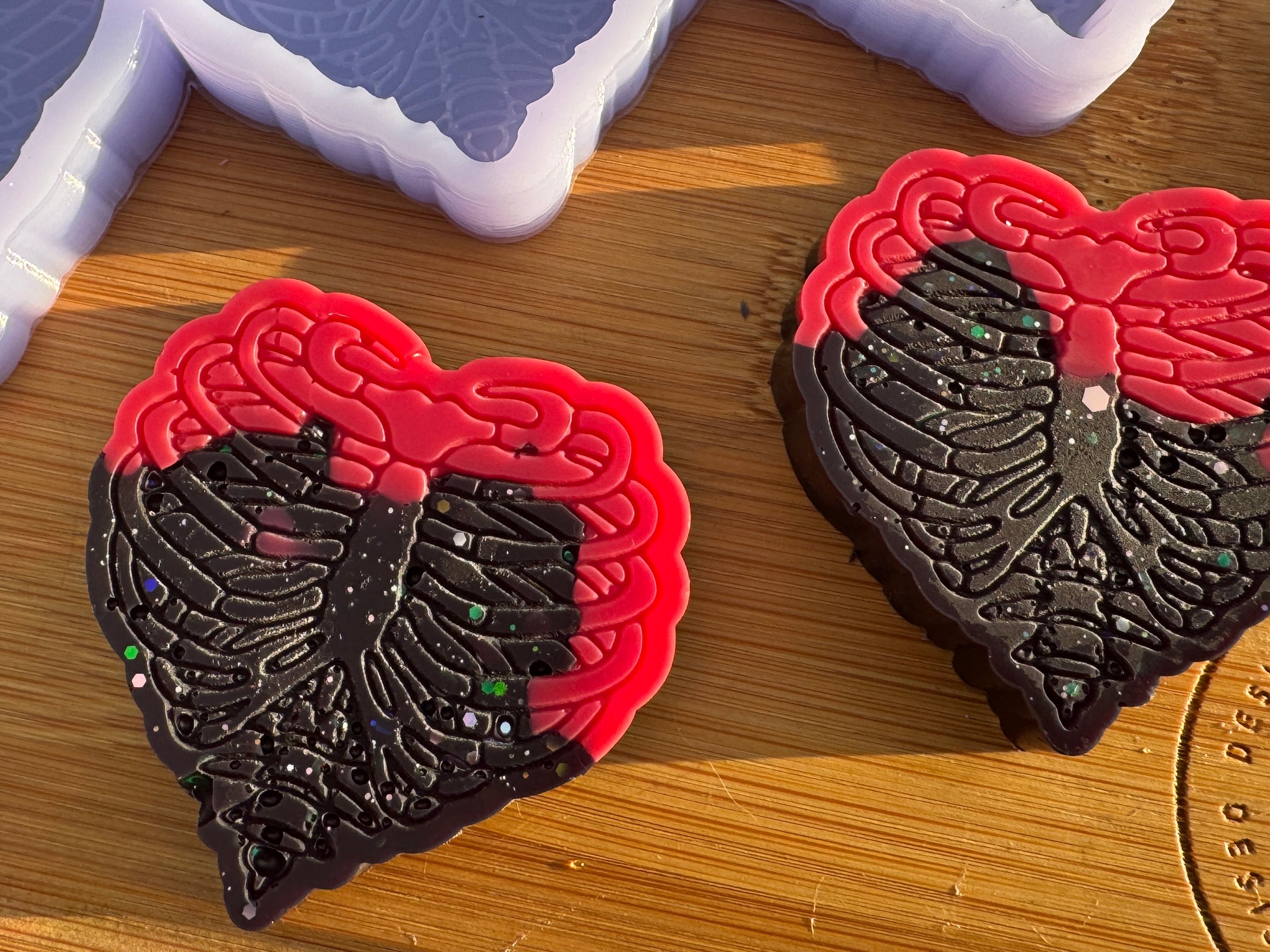 Ribcage Heart Silicone Mold