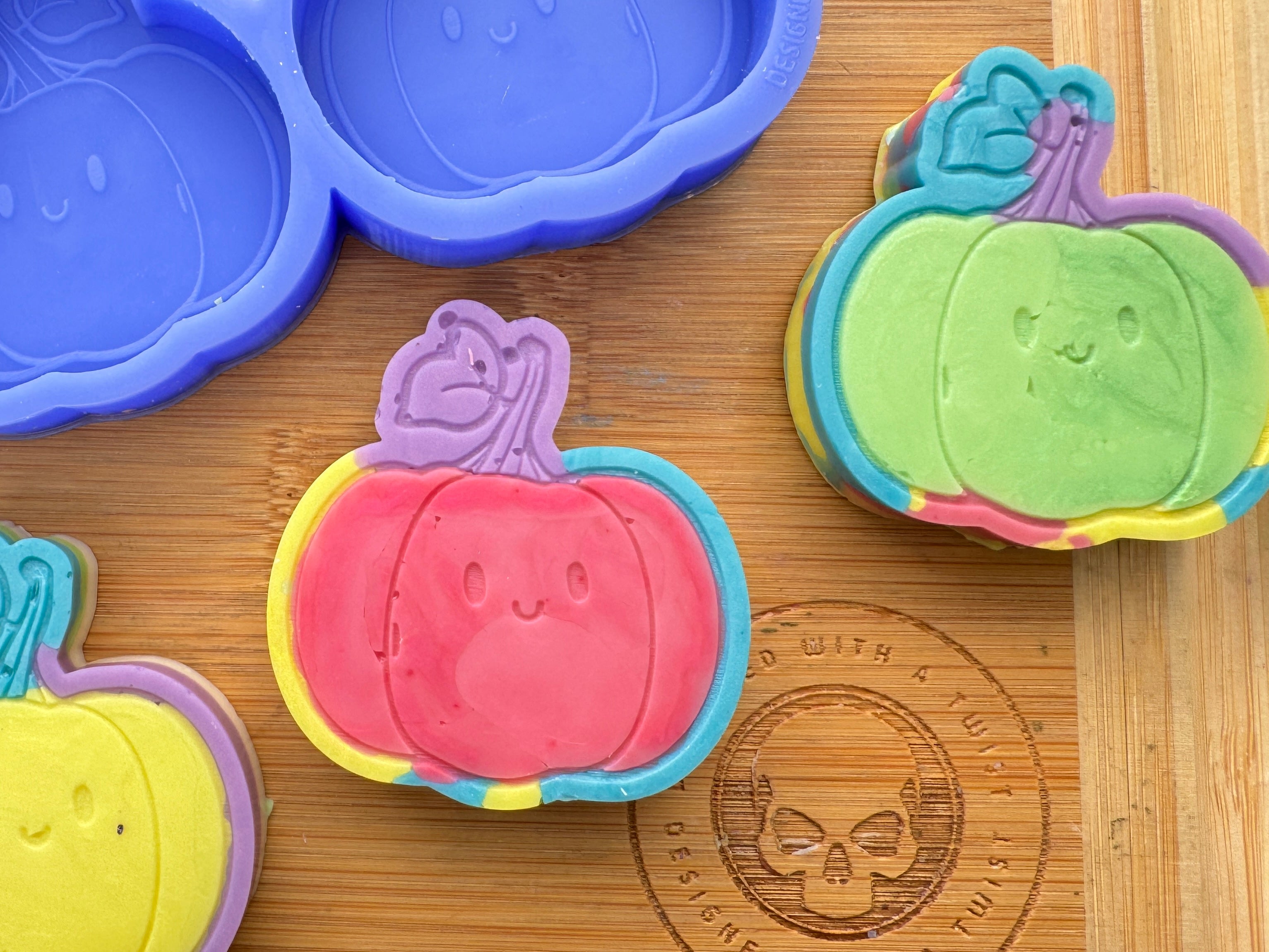 Cute Pumpkin Silicone Mold