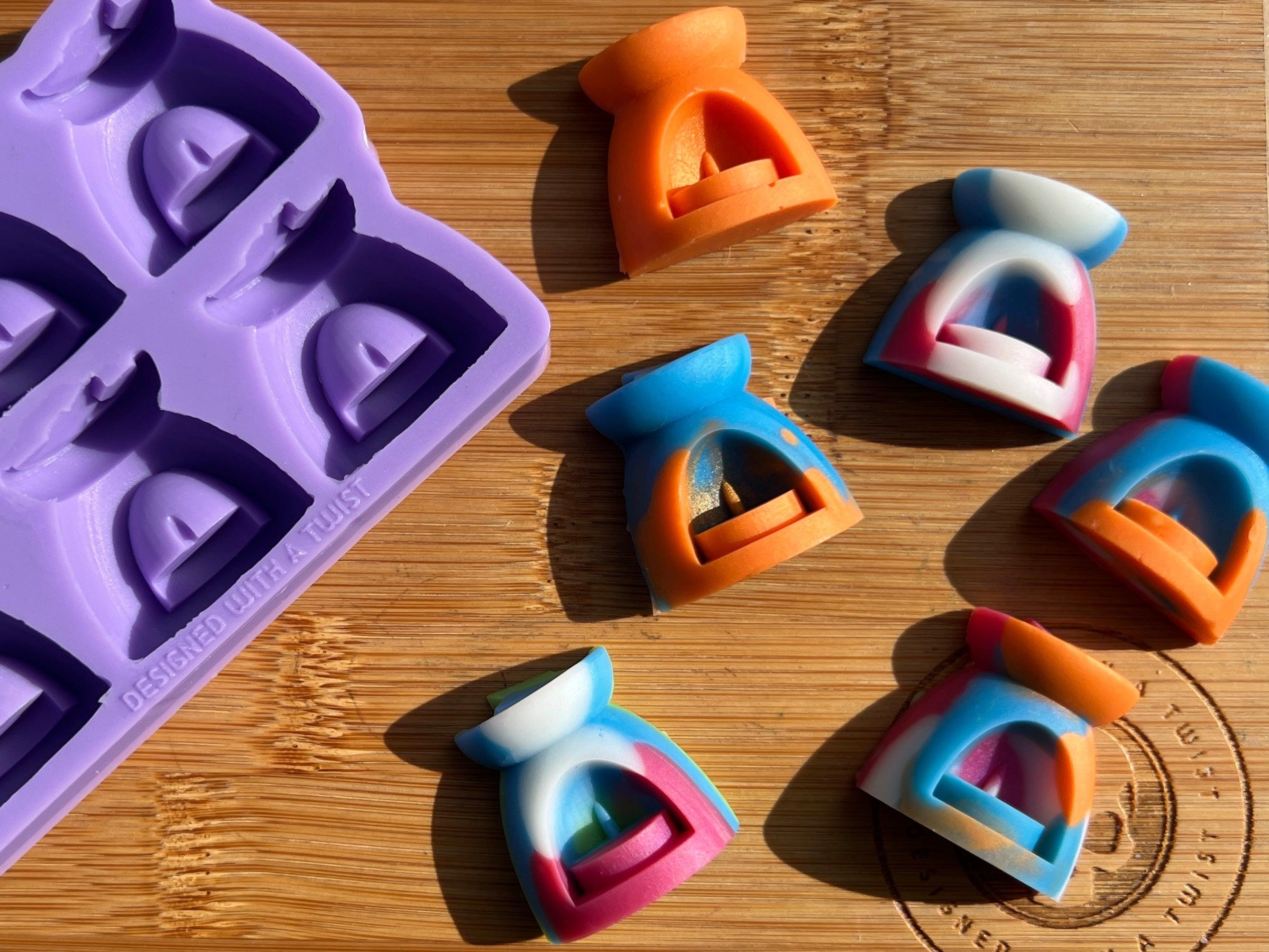 Mini Wax Burner Silicone Mold - Designed with a Twist - Top quality silicone molds made in the UK.