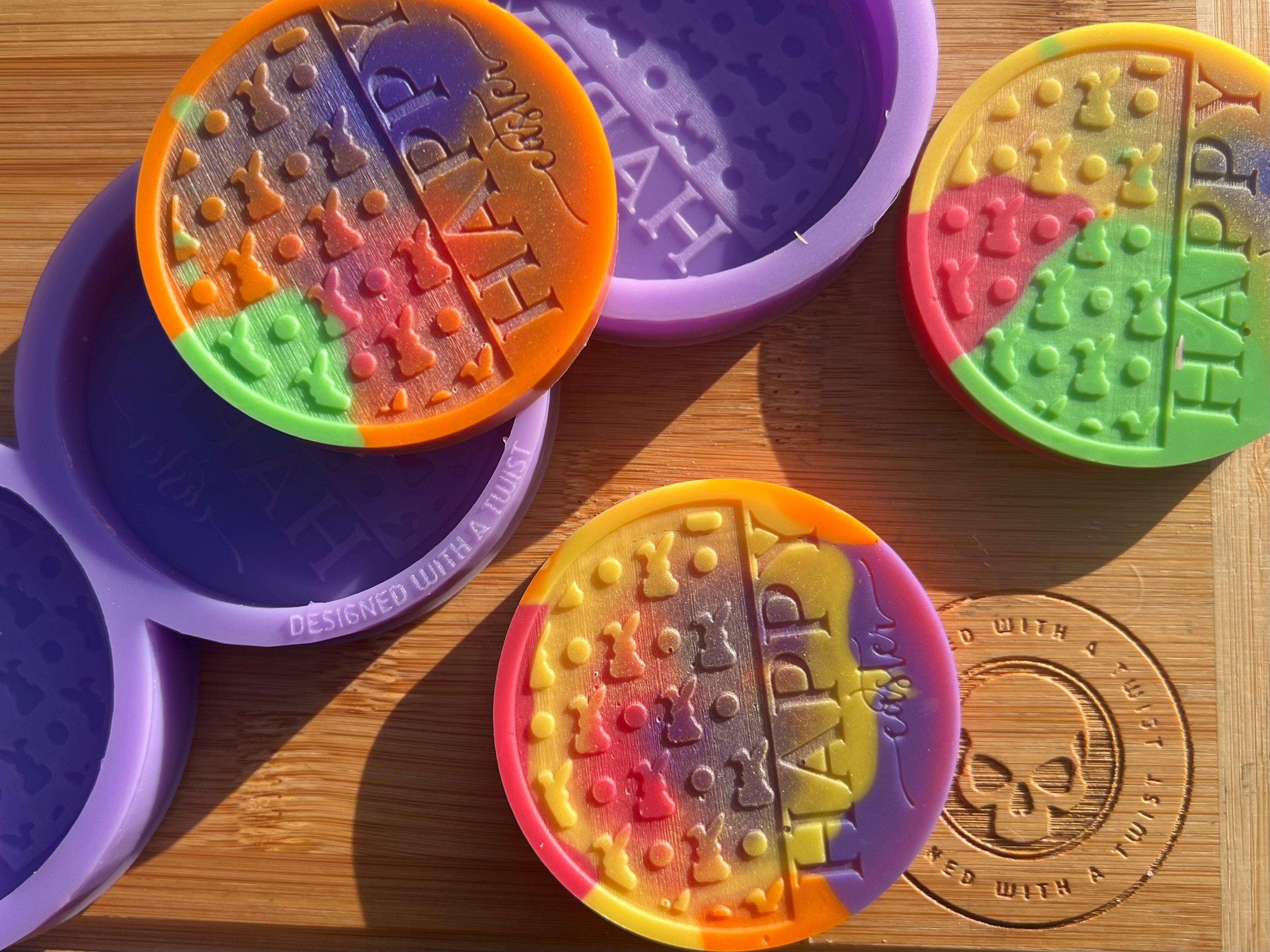 Easter Wax Melt Silicone Mold - Designed with a Twist - Top quality silicone molds made in the UK.