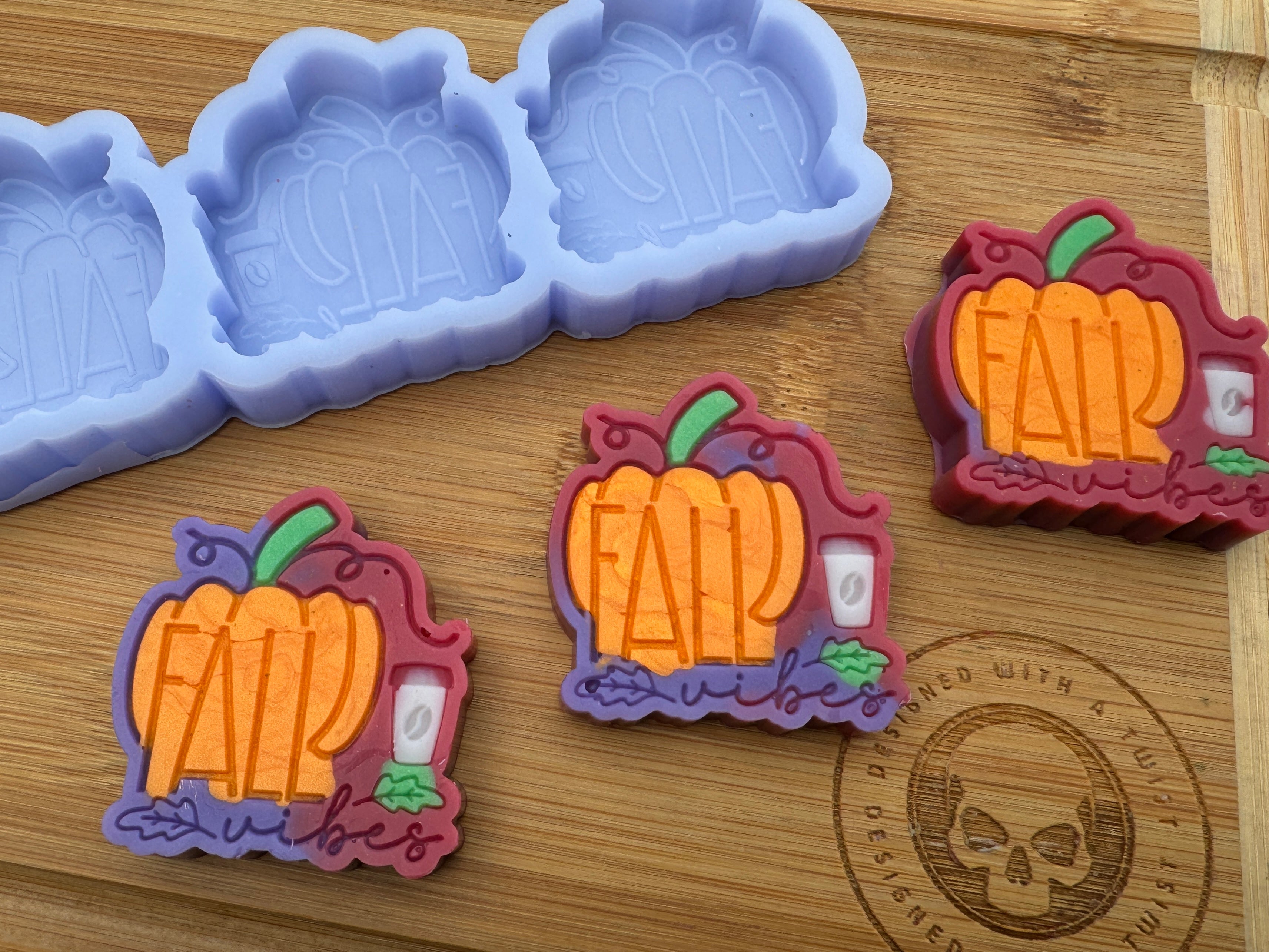 Fall Pumpkin Silicone Mold