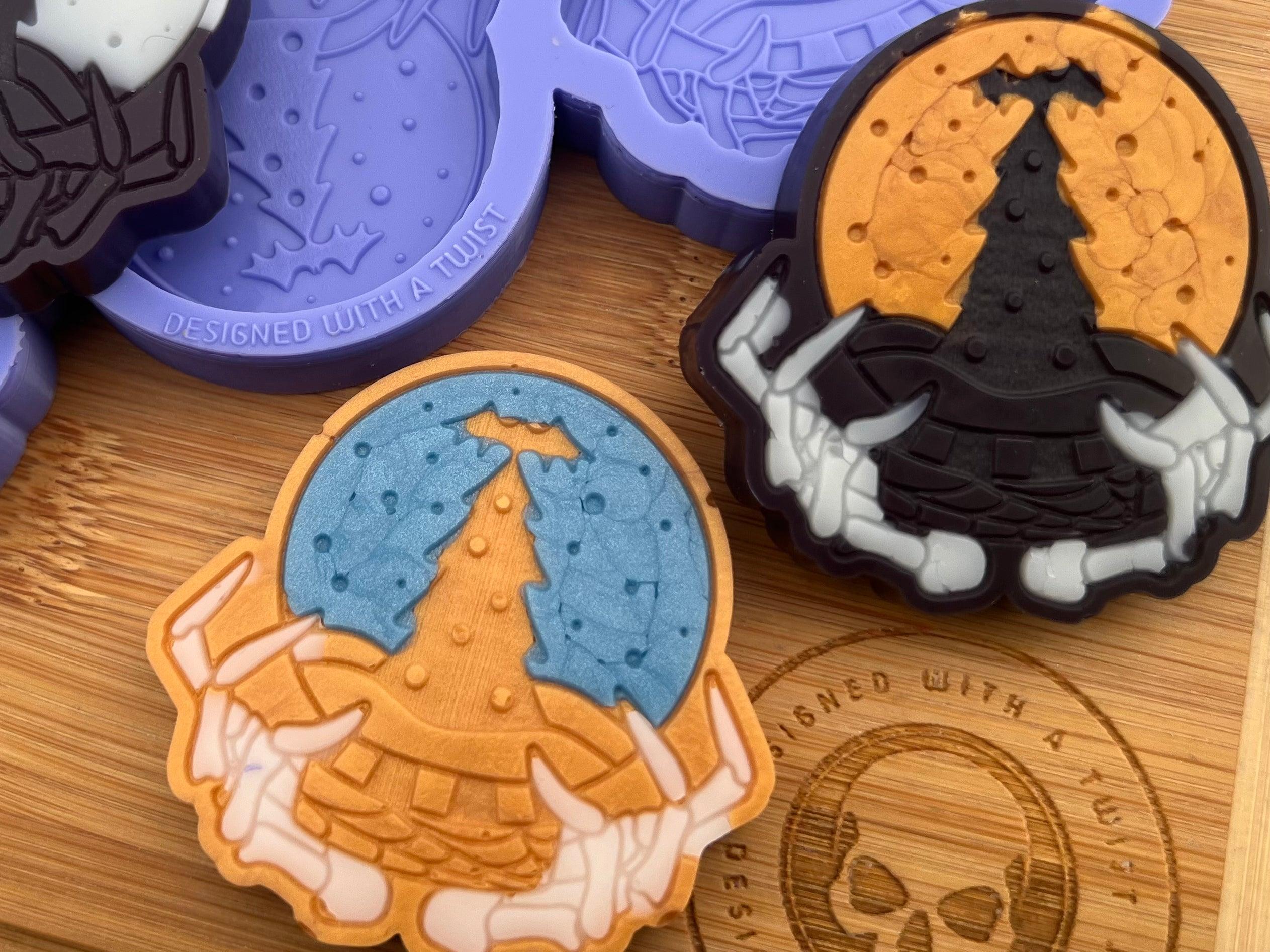 Creepy Snow Globe Wax Melt Silicone Mold - Designed with a Twist - Top quality silicone molds made in the UK.