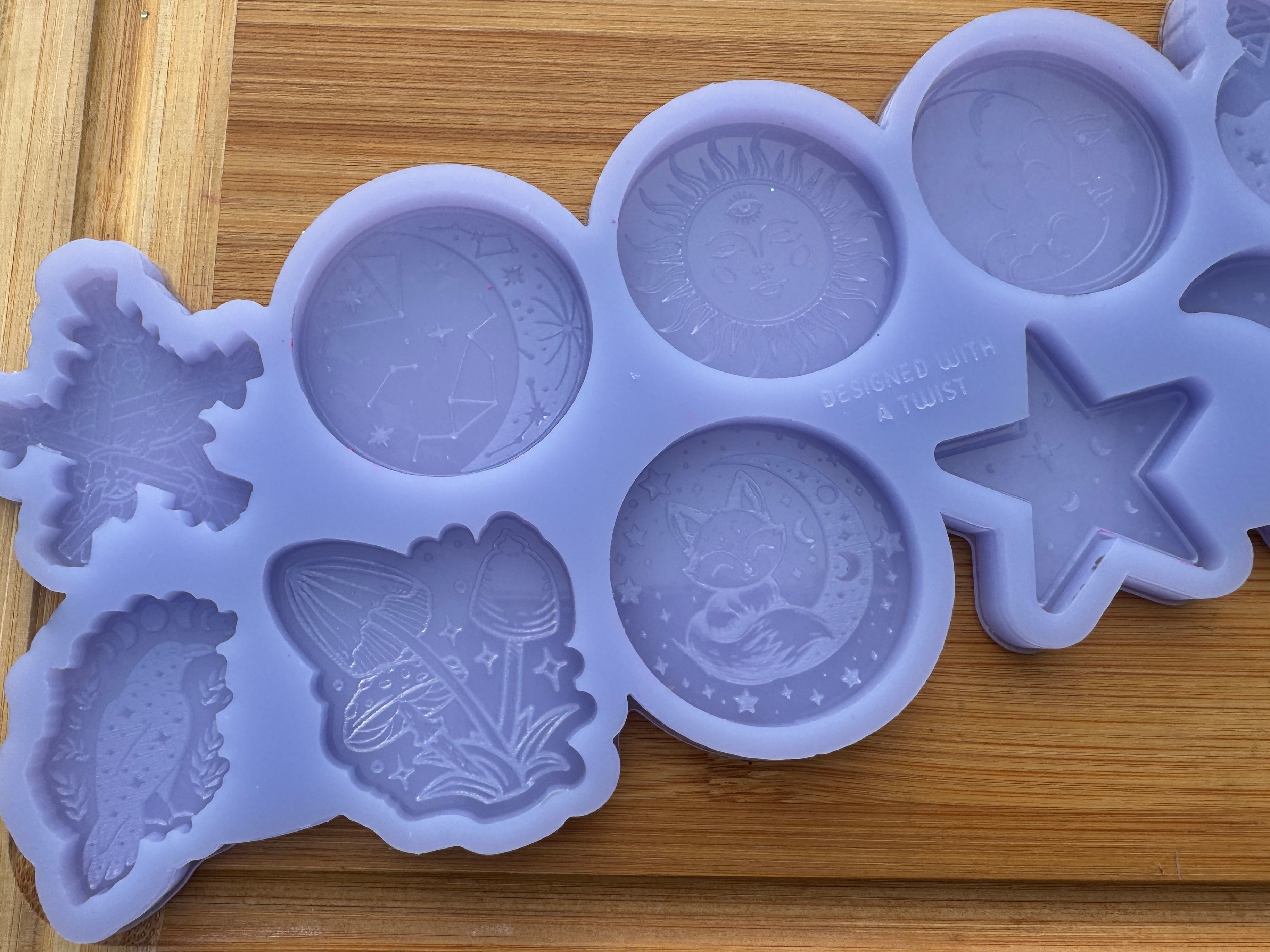 Celestial Topper Palette Silicone Mold