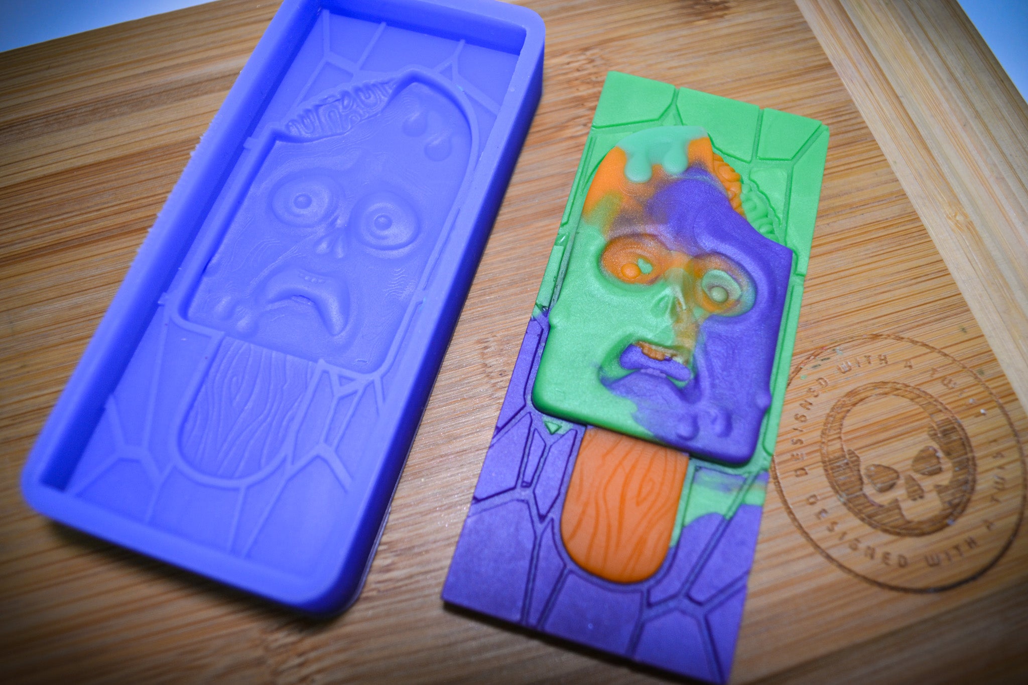 Zombie Lolly Snapbar Silicone Mold