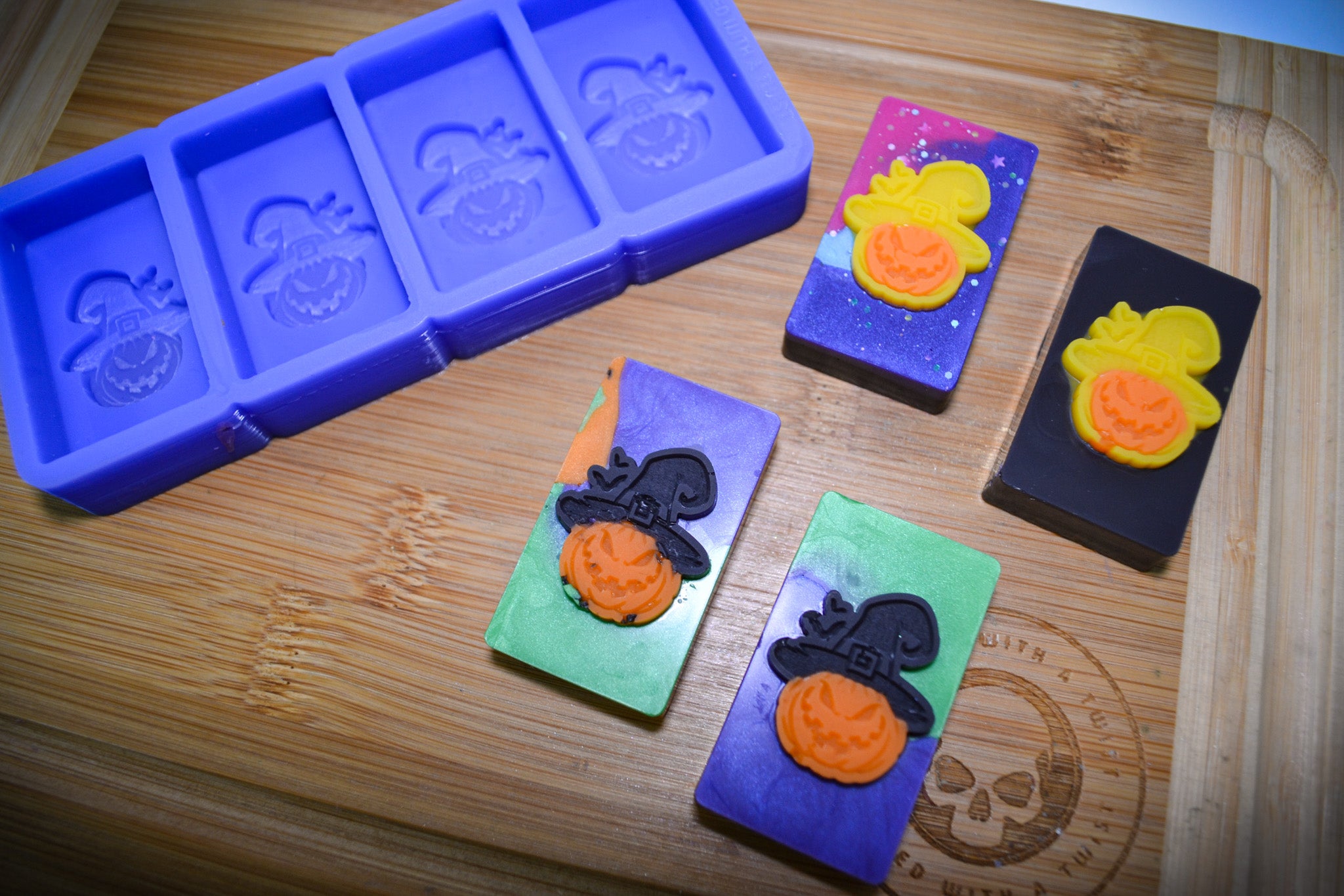 Scary Pumpkin Silicone Mold - HoBa Edition