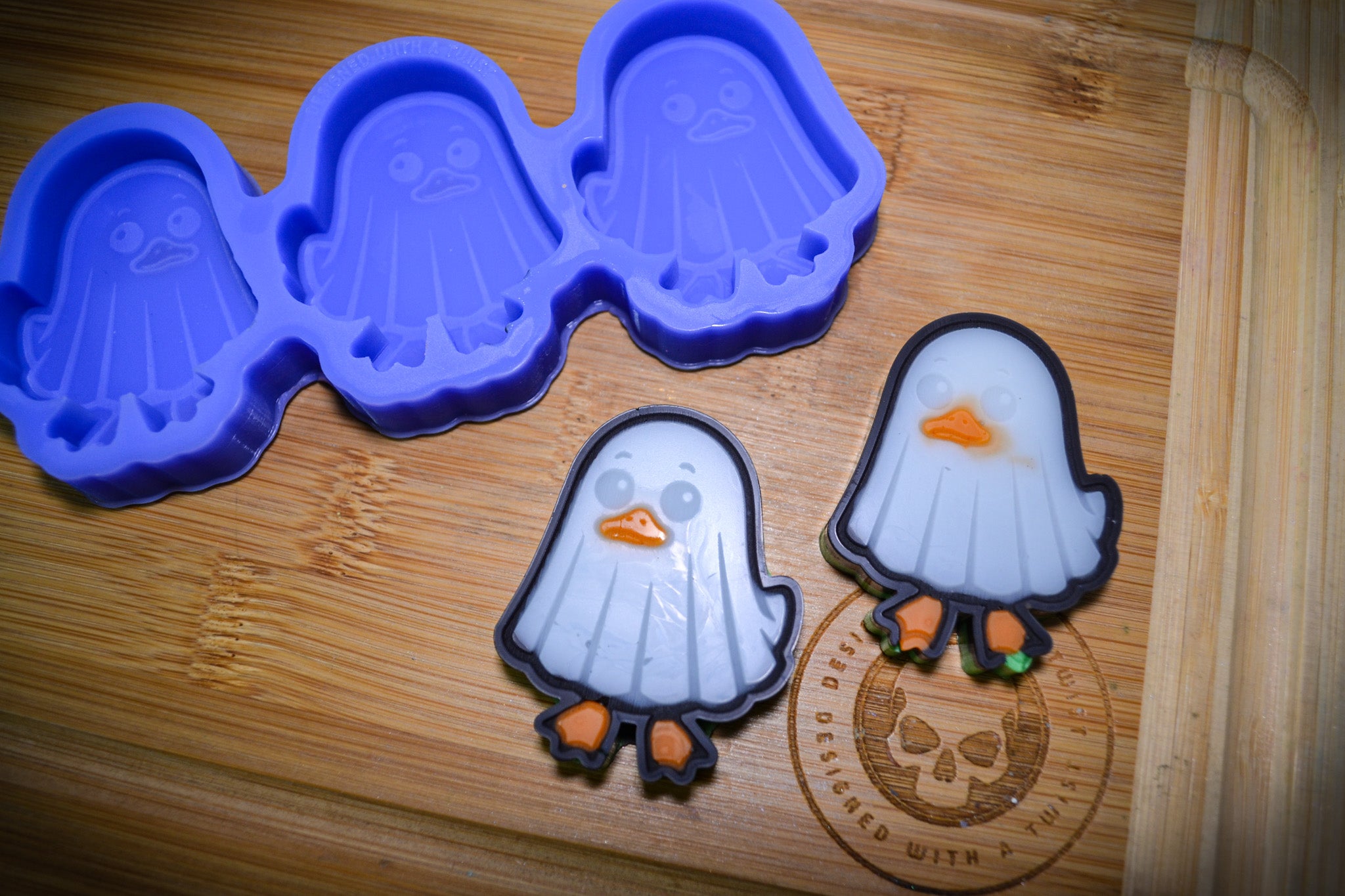 Ghost Duck Silicone Mold