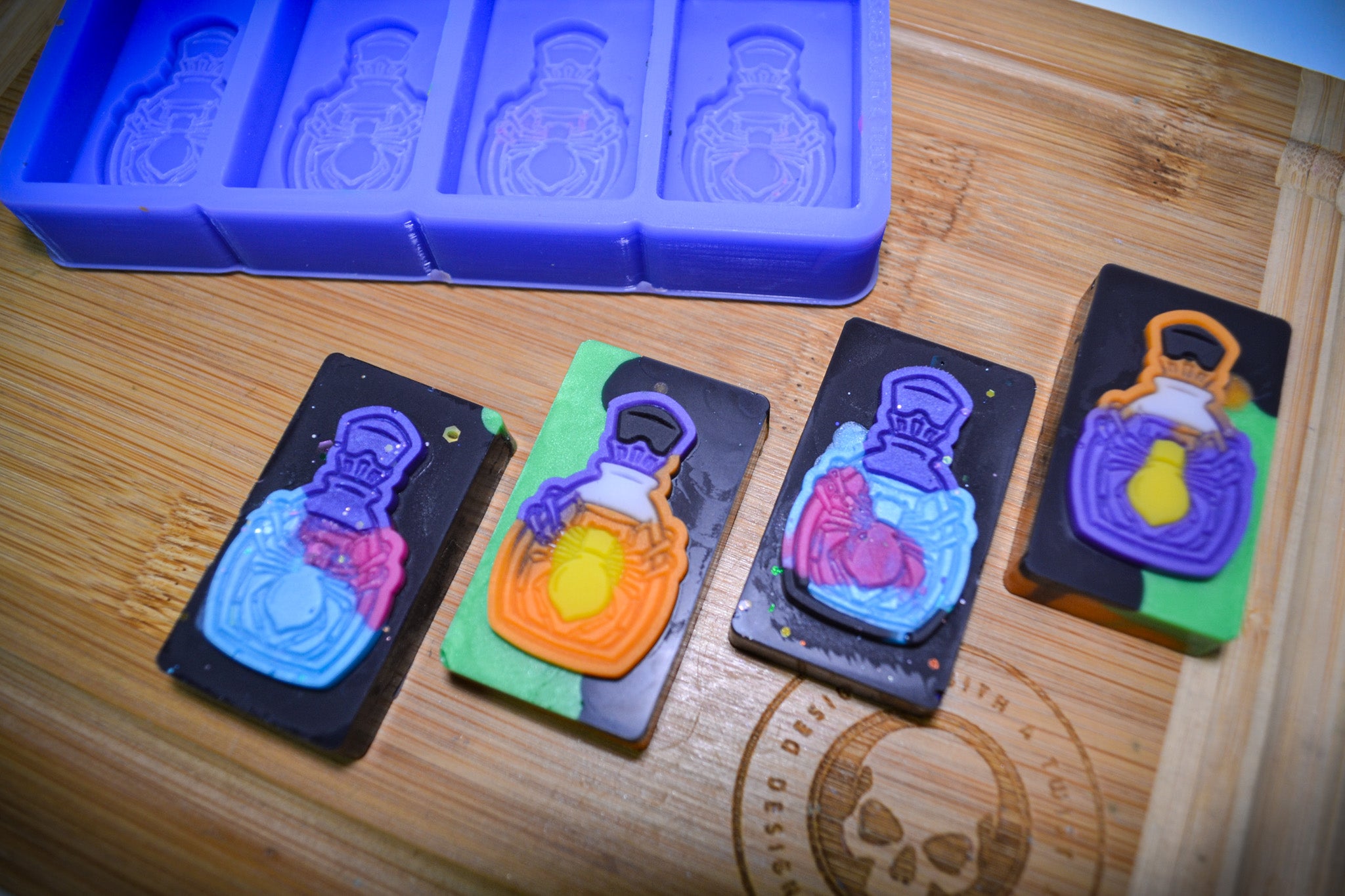 Spider Poision Silicone Mold - HoBa Edition