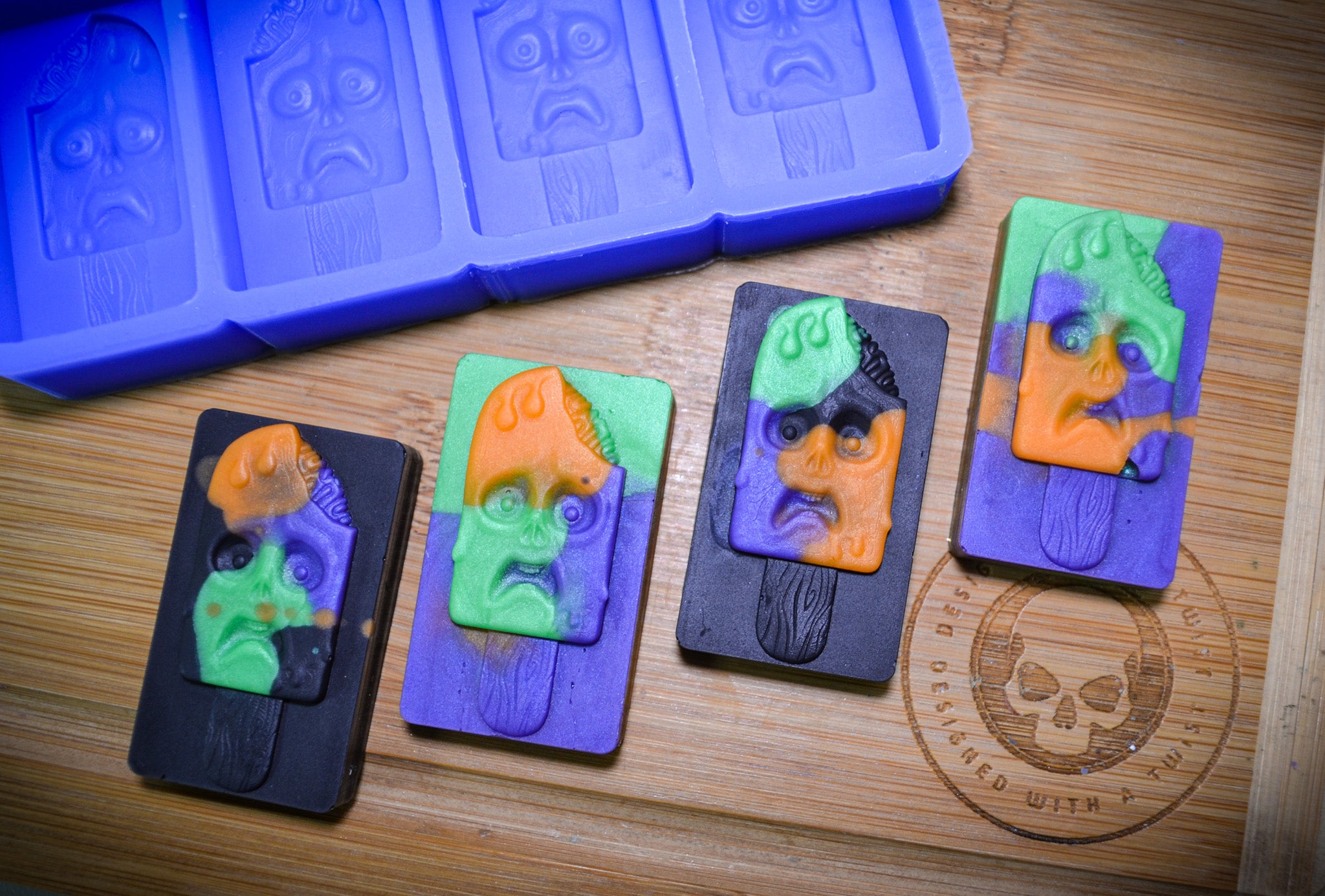 Zombie Lolly Silicone Mold - HoBa Edition