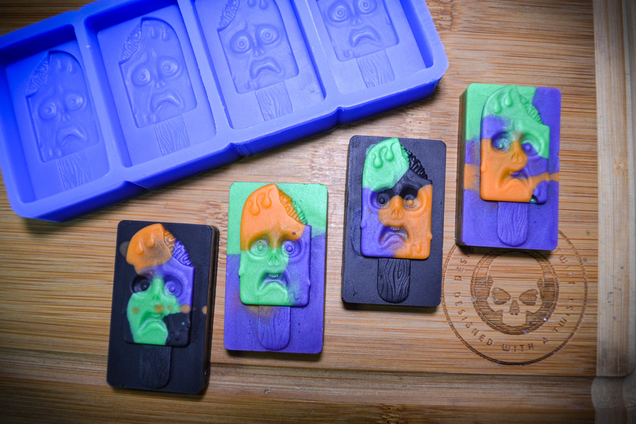 Zombie Lolly Silicone Mold - HoBa Edition