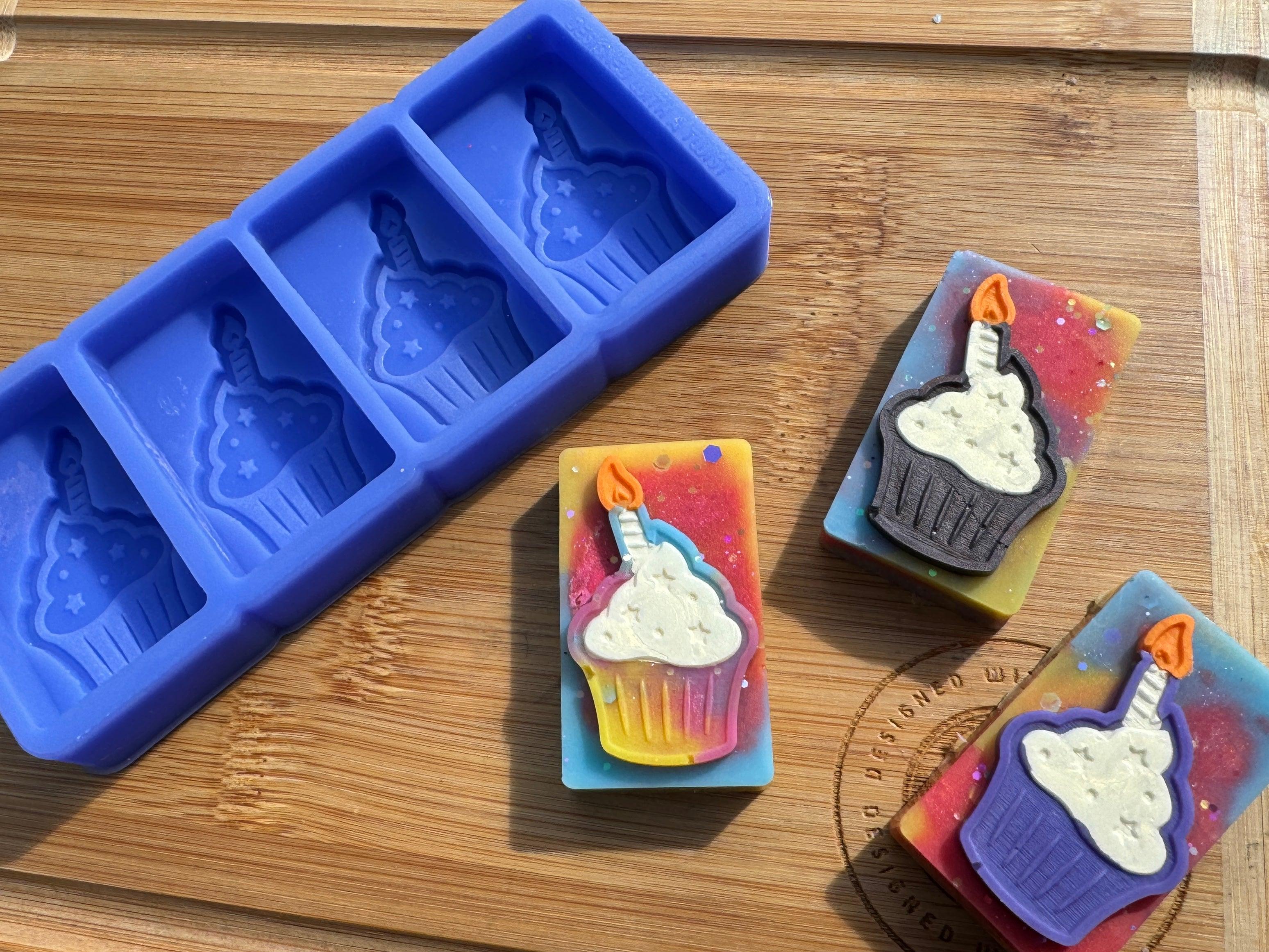 Birthday Cake Silicone Mold - HoBa Edition - Designed with a Twist - Top quality silicone molds made in the UK.