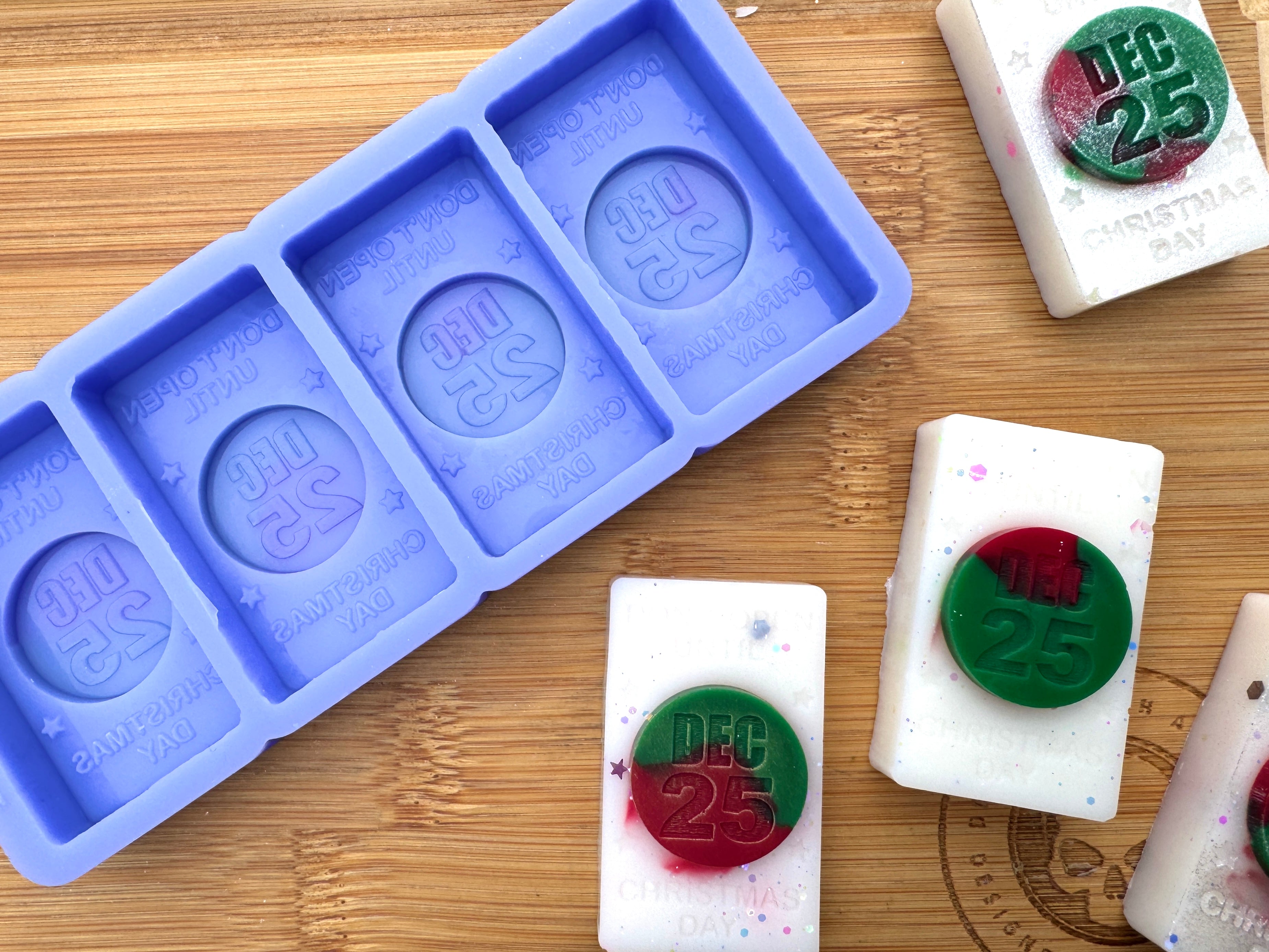 Do Not Open Until Christmas Day Silicone Mold - HoBa Edition