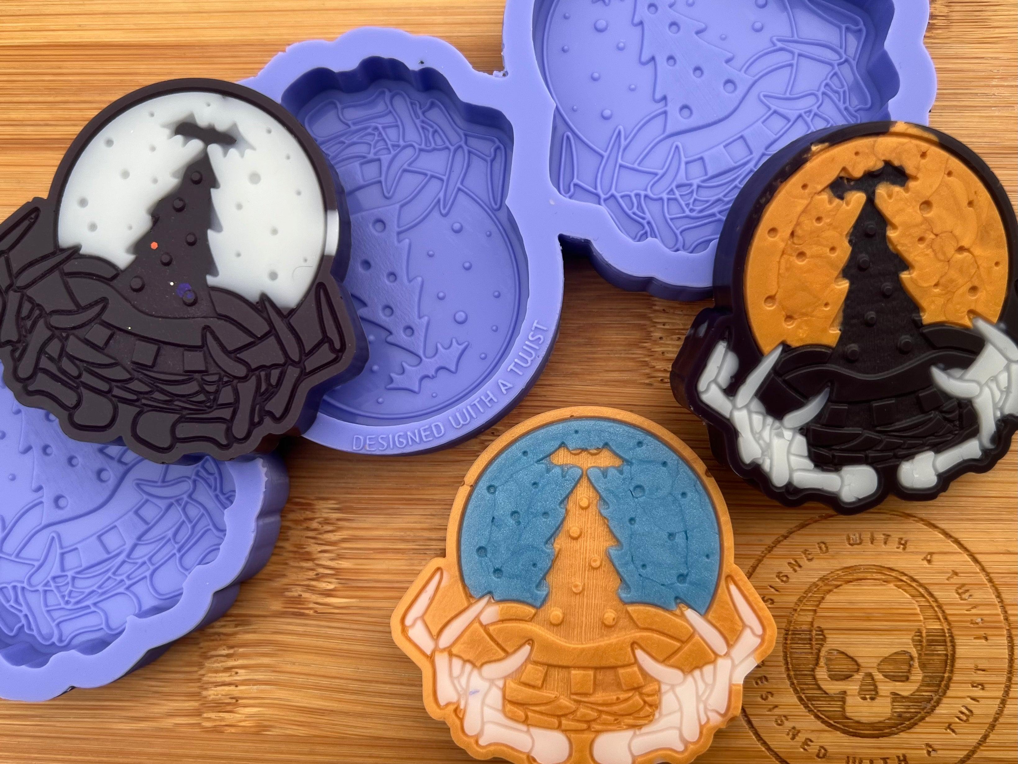 Creepy Snow Globe Wax Melt Silicone Mold - Designed with a Twist - Top quality silicone molds made in the UK.