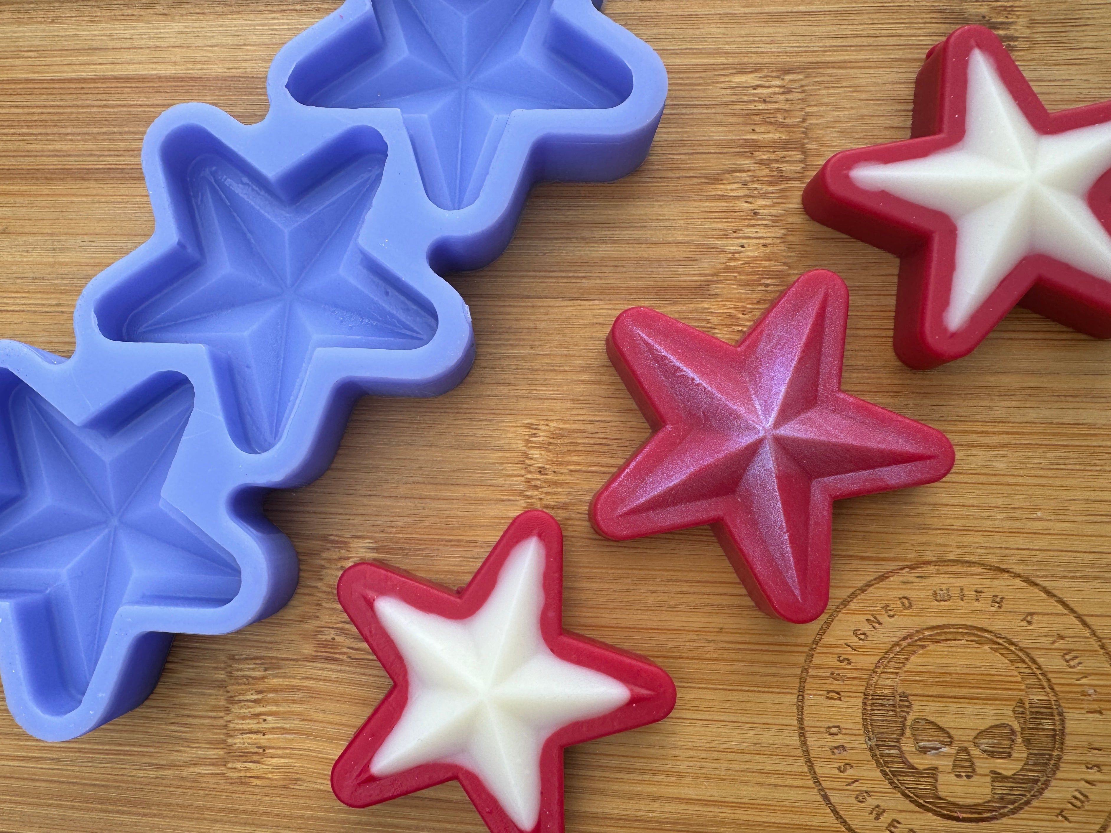 3D Star Silicone Mold