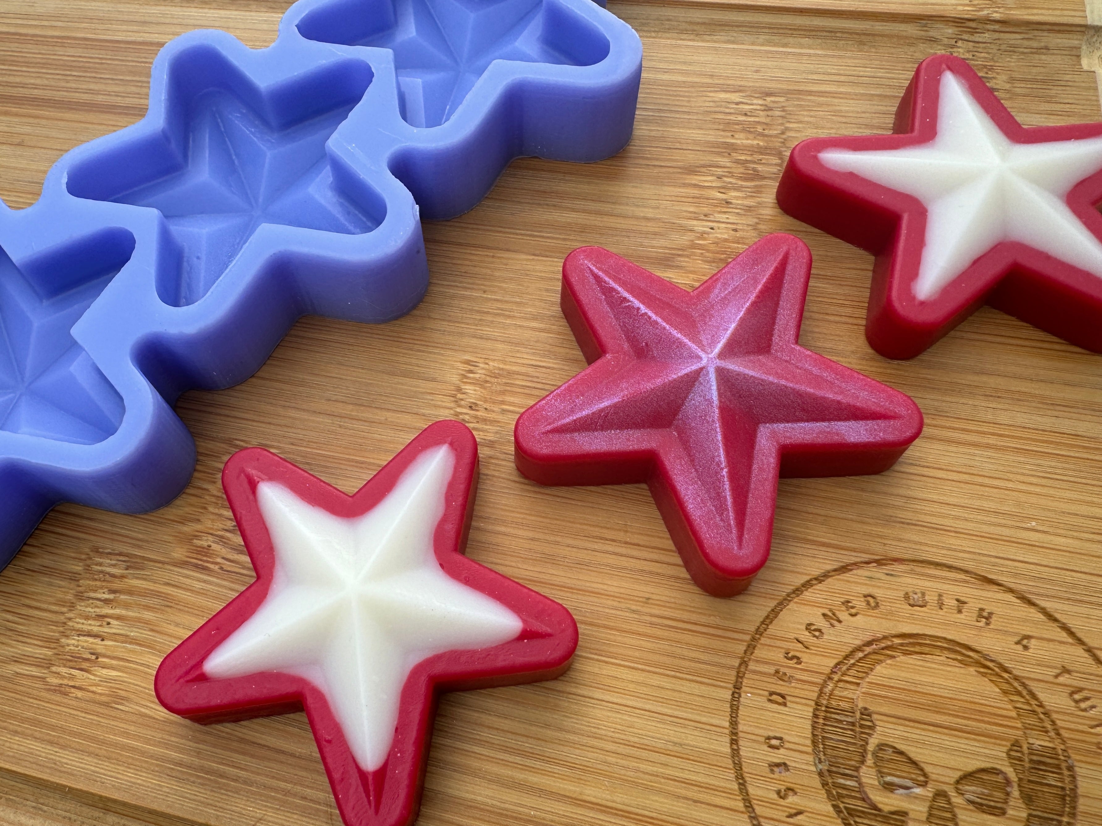 3D Star Silicone Mold