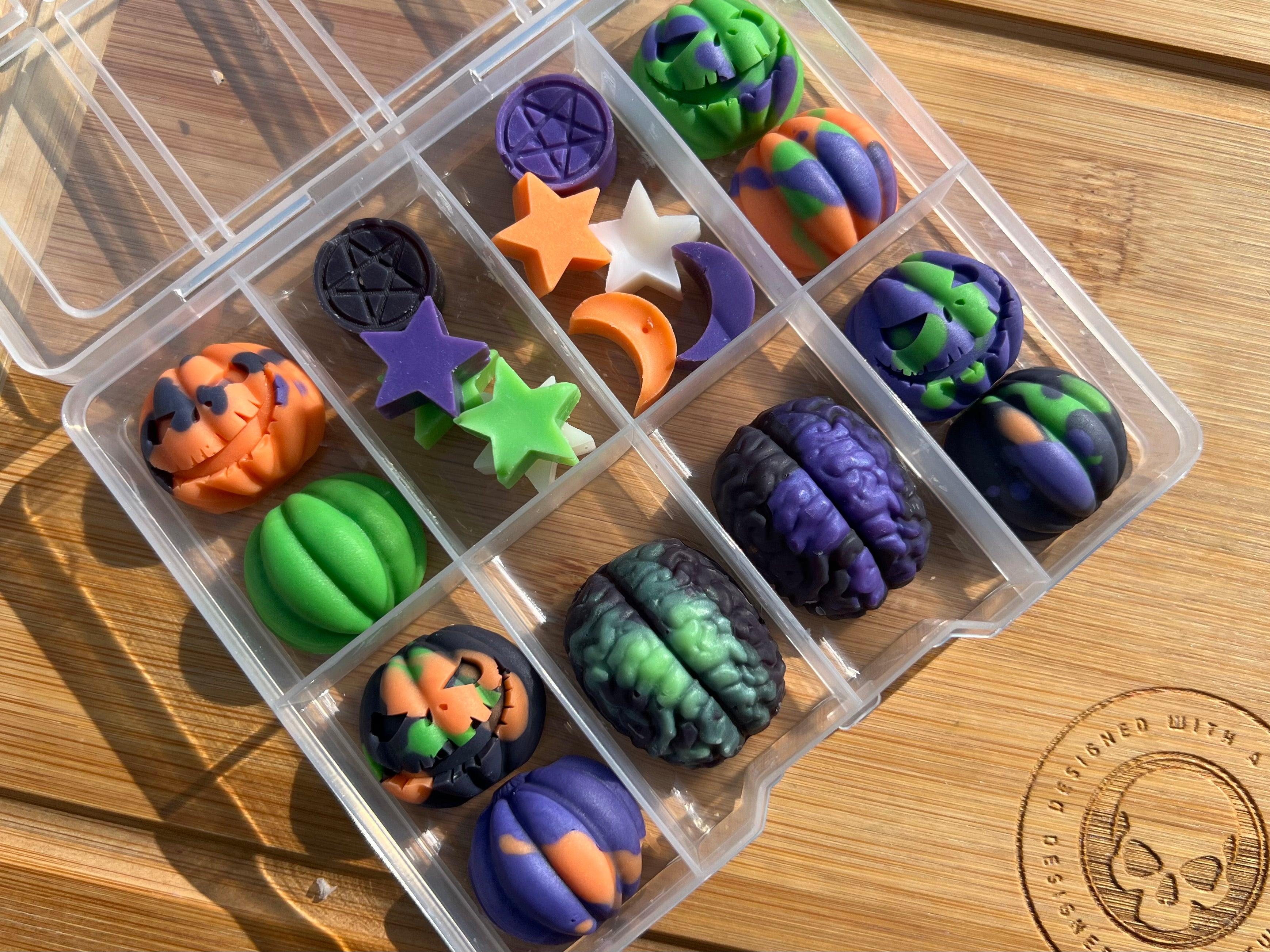 Mini 3D Pumpkins Wax Melt Silicone Mold - Designed with a Twist - Top quality silicone molds made in the UK.