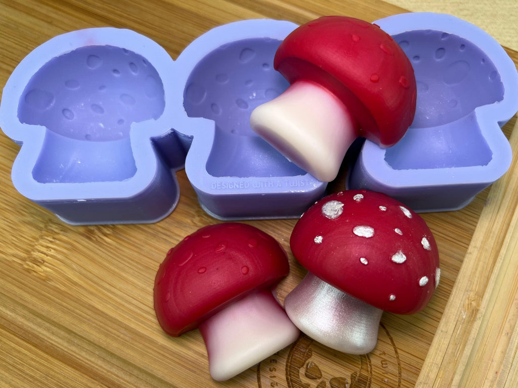 Silicone Mold - 3D Mushroom
