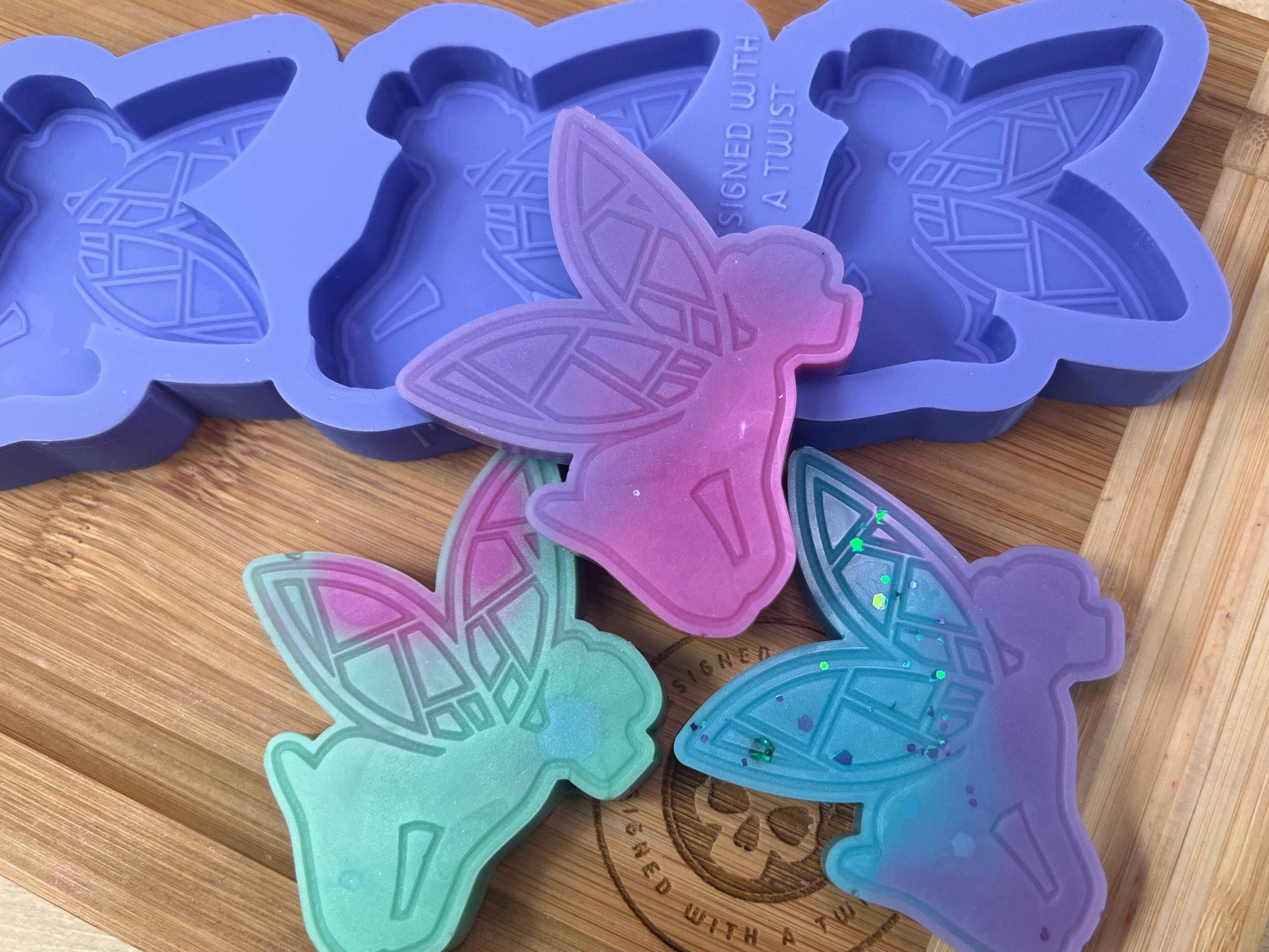 Fairy Wax Melt Silicone Mold - Designed with a Twist - Top quality silicone molds made in the UK.