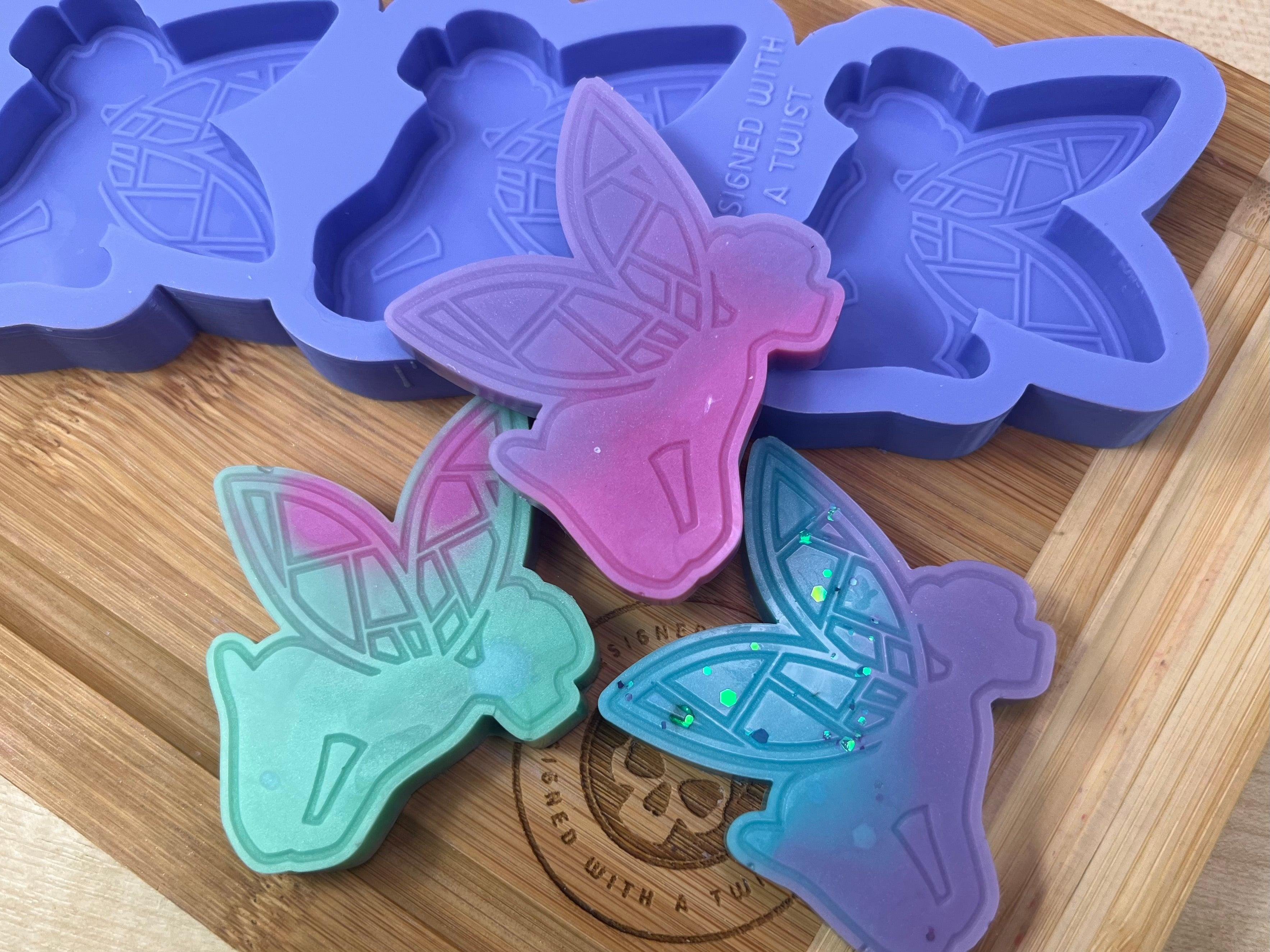 Fairy Wax Melt Silicone Mold - Designed with a Twist - Top quality silicone molds made in the UK.